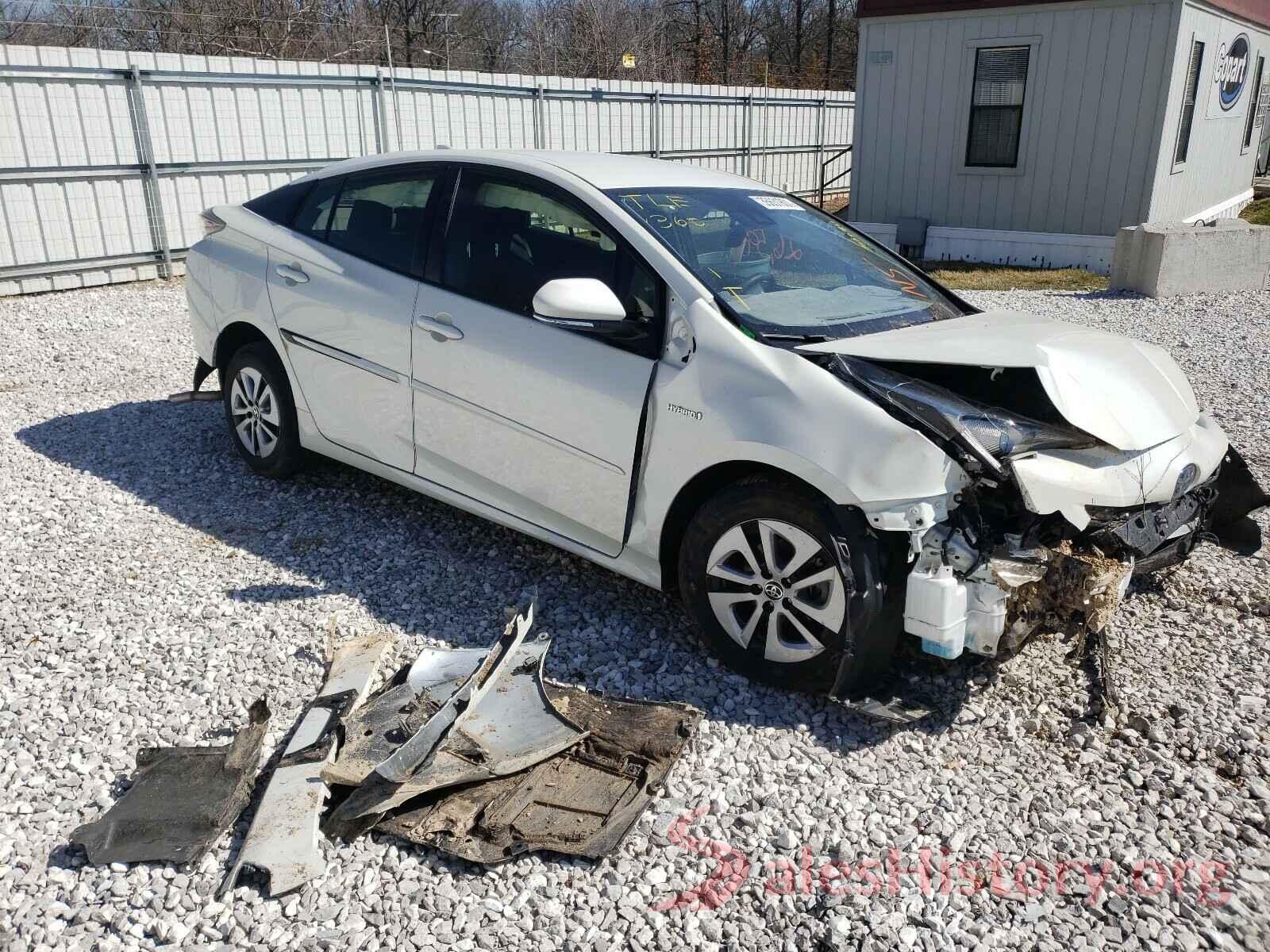 JTDKBRFU7J3583068 2018 TOYOTA PRIUS