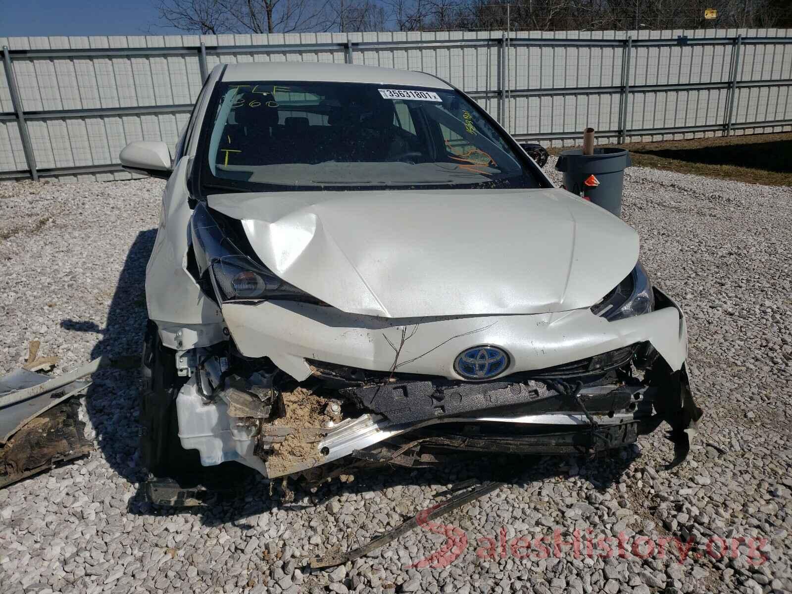 JTDKBRFU7J3583068 2018 TOYOTA PRIUS