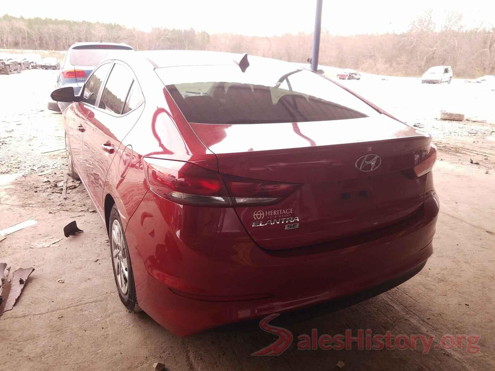 5NPD74LF1HH101339 2017 HYUNDAI ELANTRA