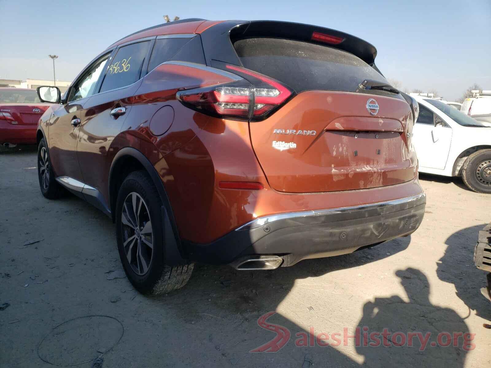 5N1AZ2BS8LN110639 2020 NISSAN MURANO