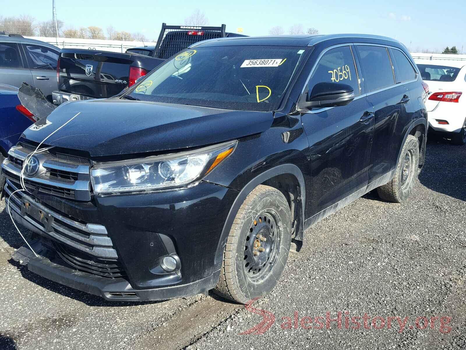 5TDDZRFH0HS479599 2017 TOYOTA HIGHLANDER