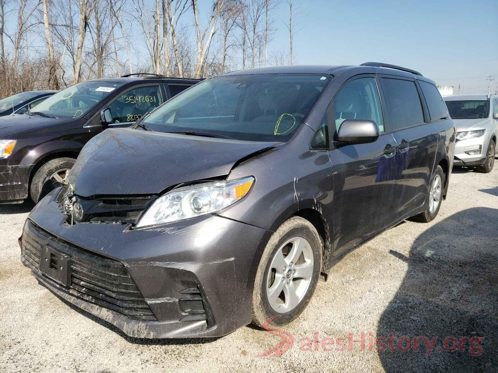 5TDZZ3DC8KS990625 2019 TOYOTA SIENNA