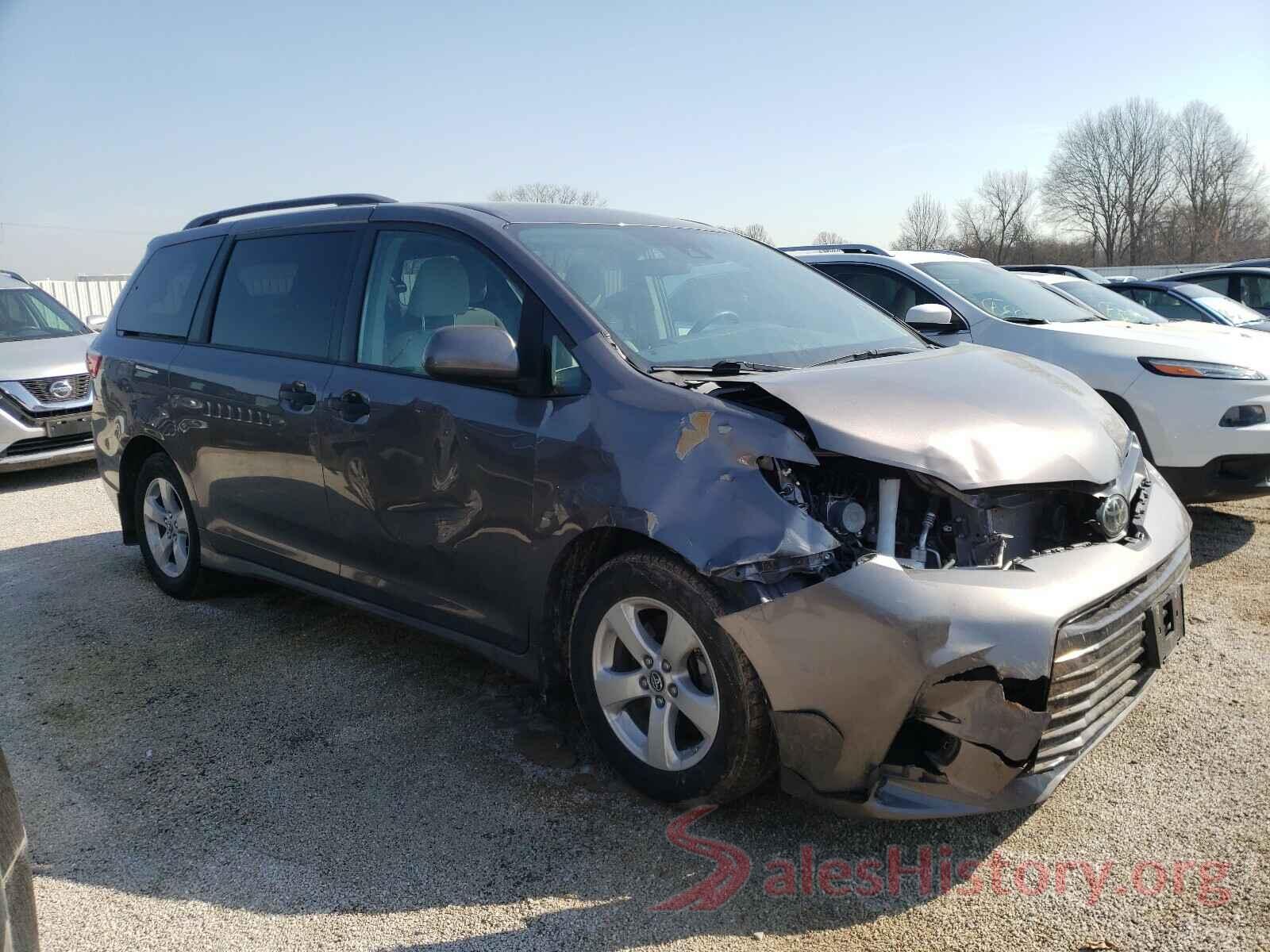 5TDZZ3DC8KS990625 2019 TOYOTA SIENNA