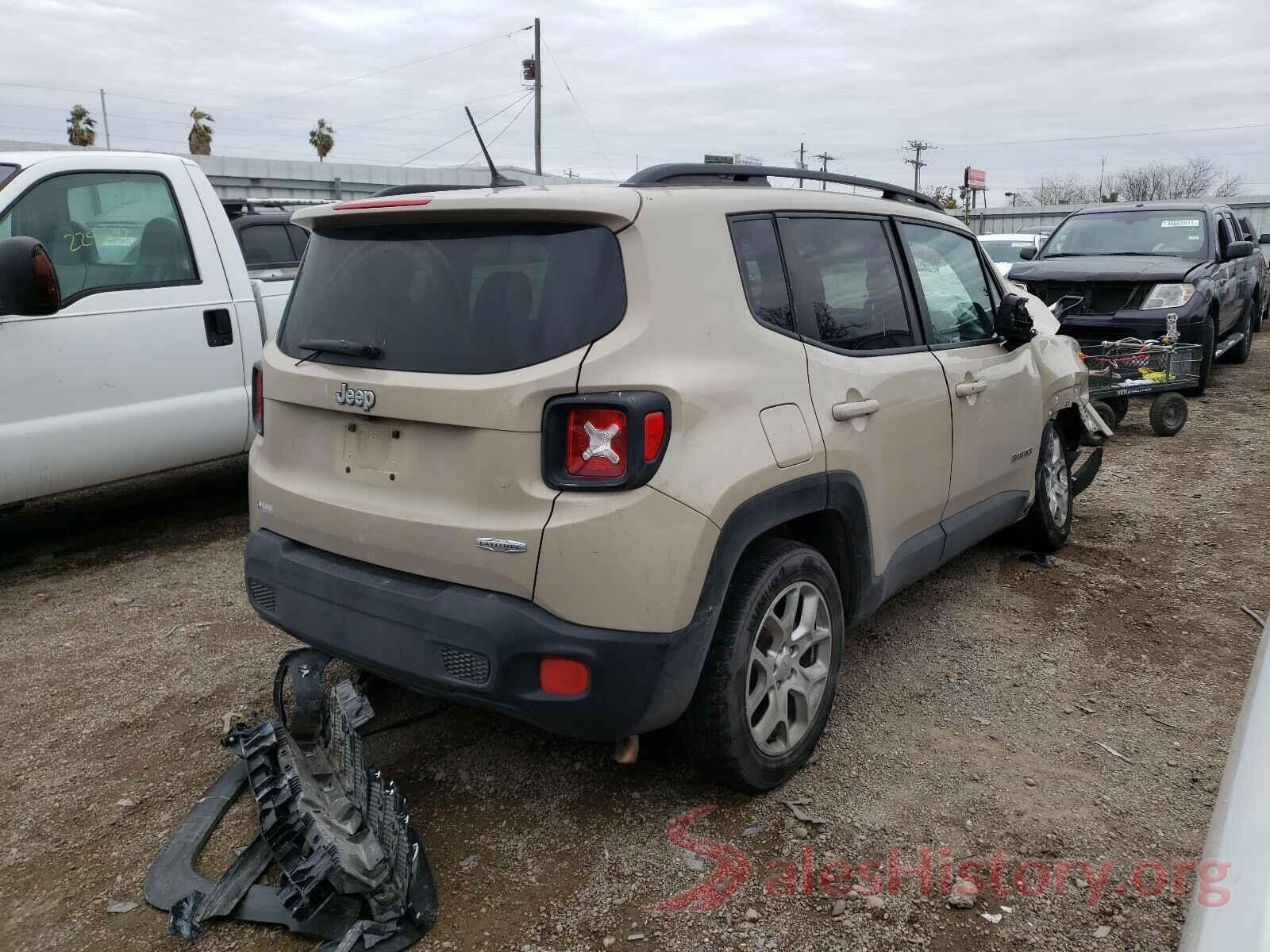 ZACCJABT7GPC64456 2016 JEEP RENEGADE