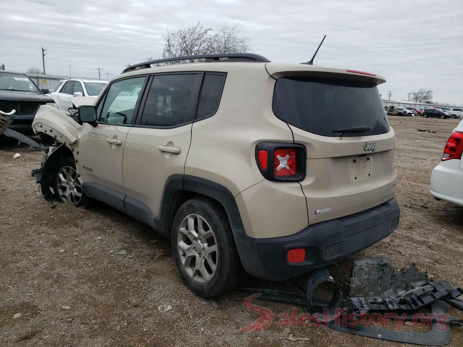 ZACCJABT7GPC64456 2016 JEEP RENEGADE