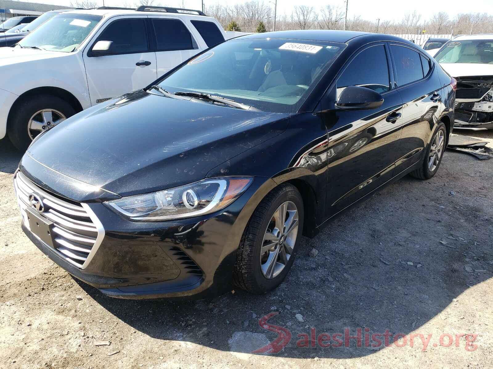 5NPD84LF2HH187371 2017 HYUNDAI ELANTRA