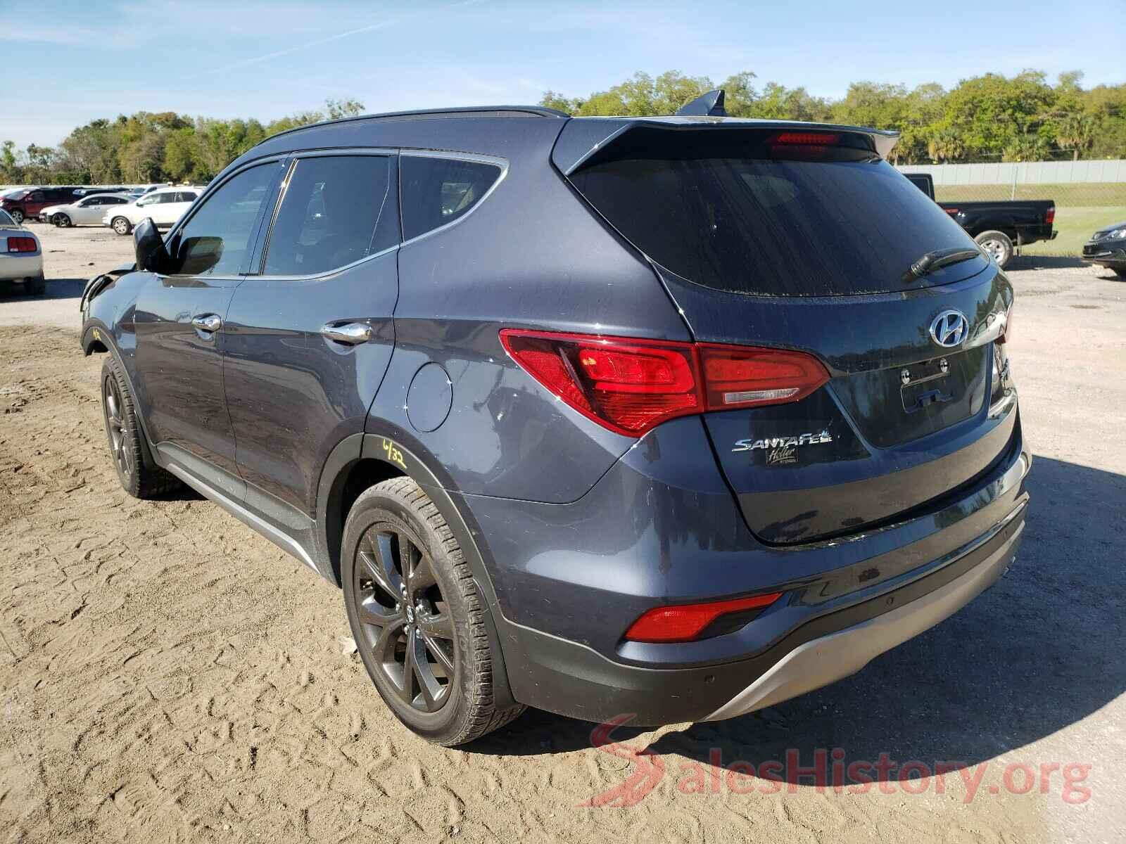 5XYZW4LA0HG459164 2017 HYUNDAI SANTA FE