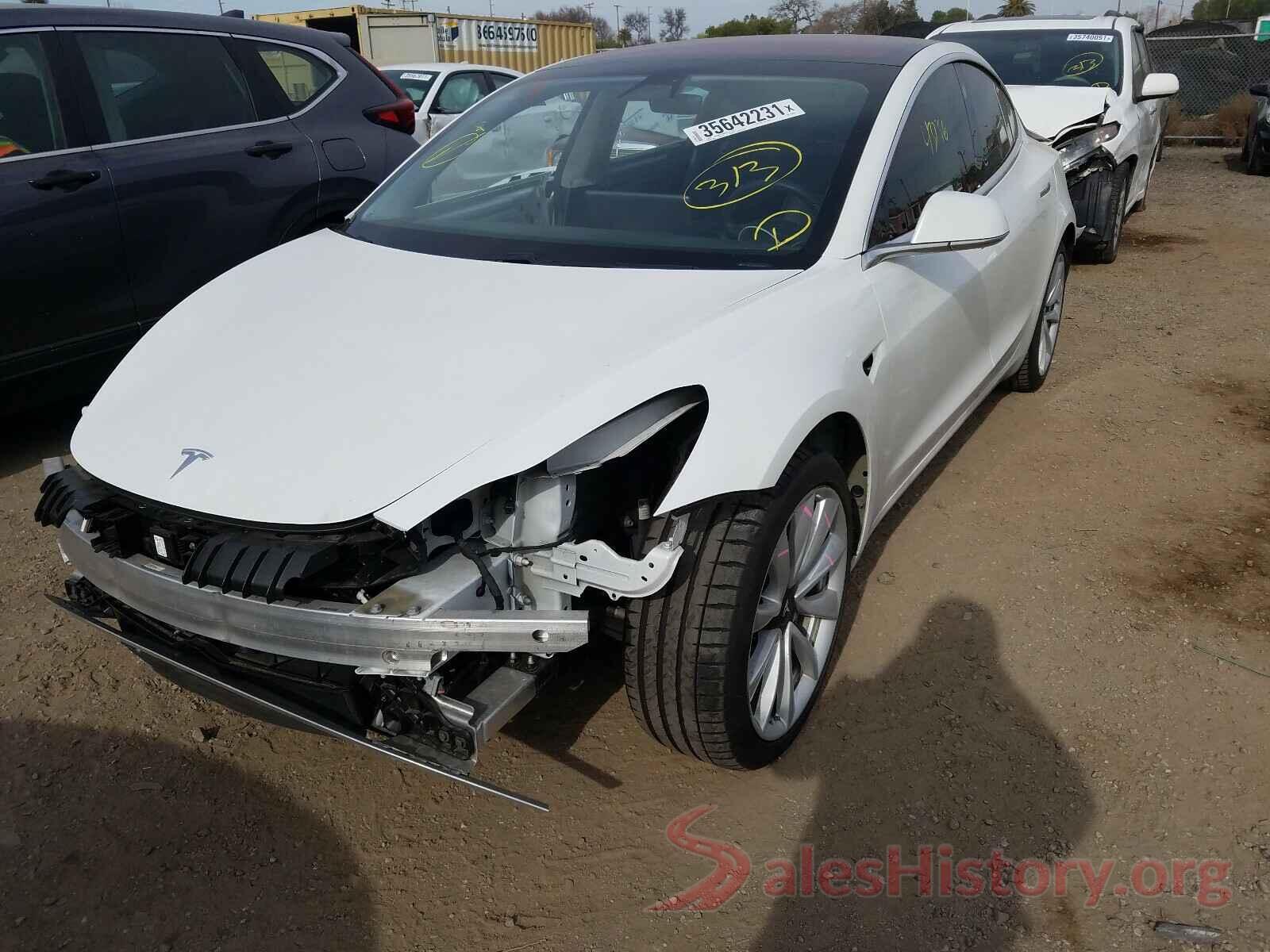 5YJ3E1EA3HF002618 2017 TESLA MODEL 3