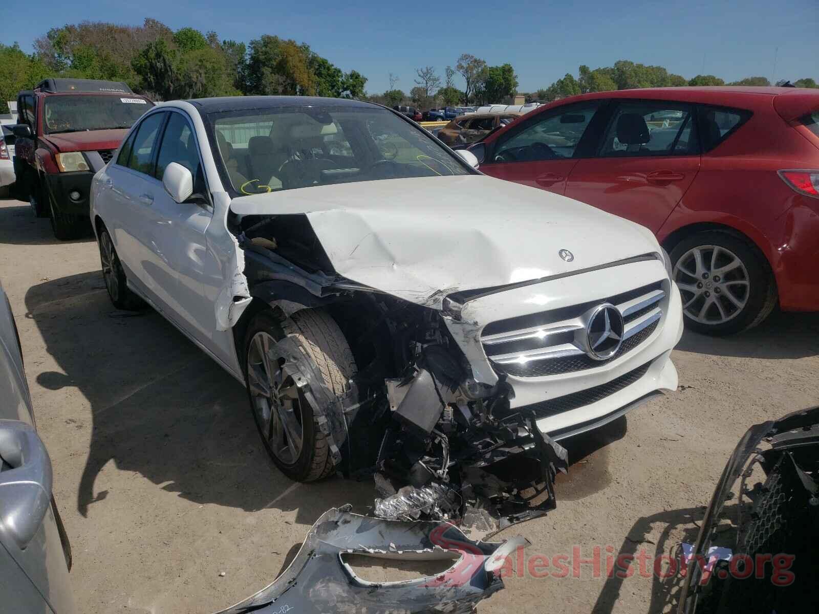 55SWF4JB7HU223146 2017 MERCEDES-BENZ C CLASS