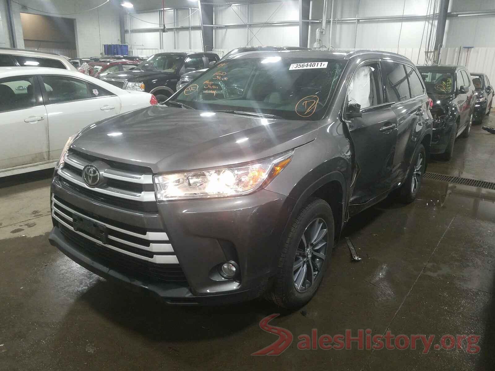 5TDJZRFH1JS493939 2018 TOYOTA HIGHLANDER