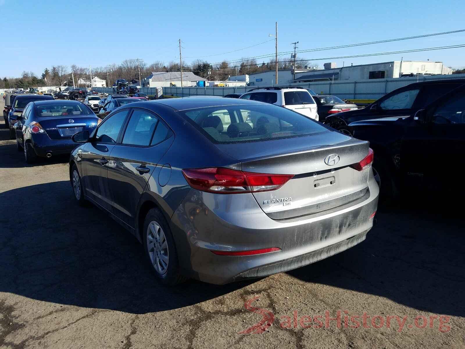 5NPD74LF0JH288451 2018 HYUNDAI ELANTRA