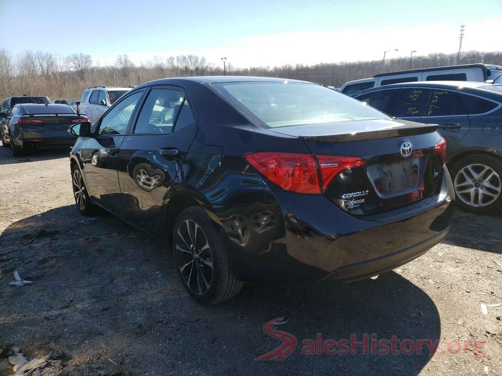 2T1BURHE0HC803622 2017 TOYOTA COROLLA