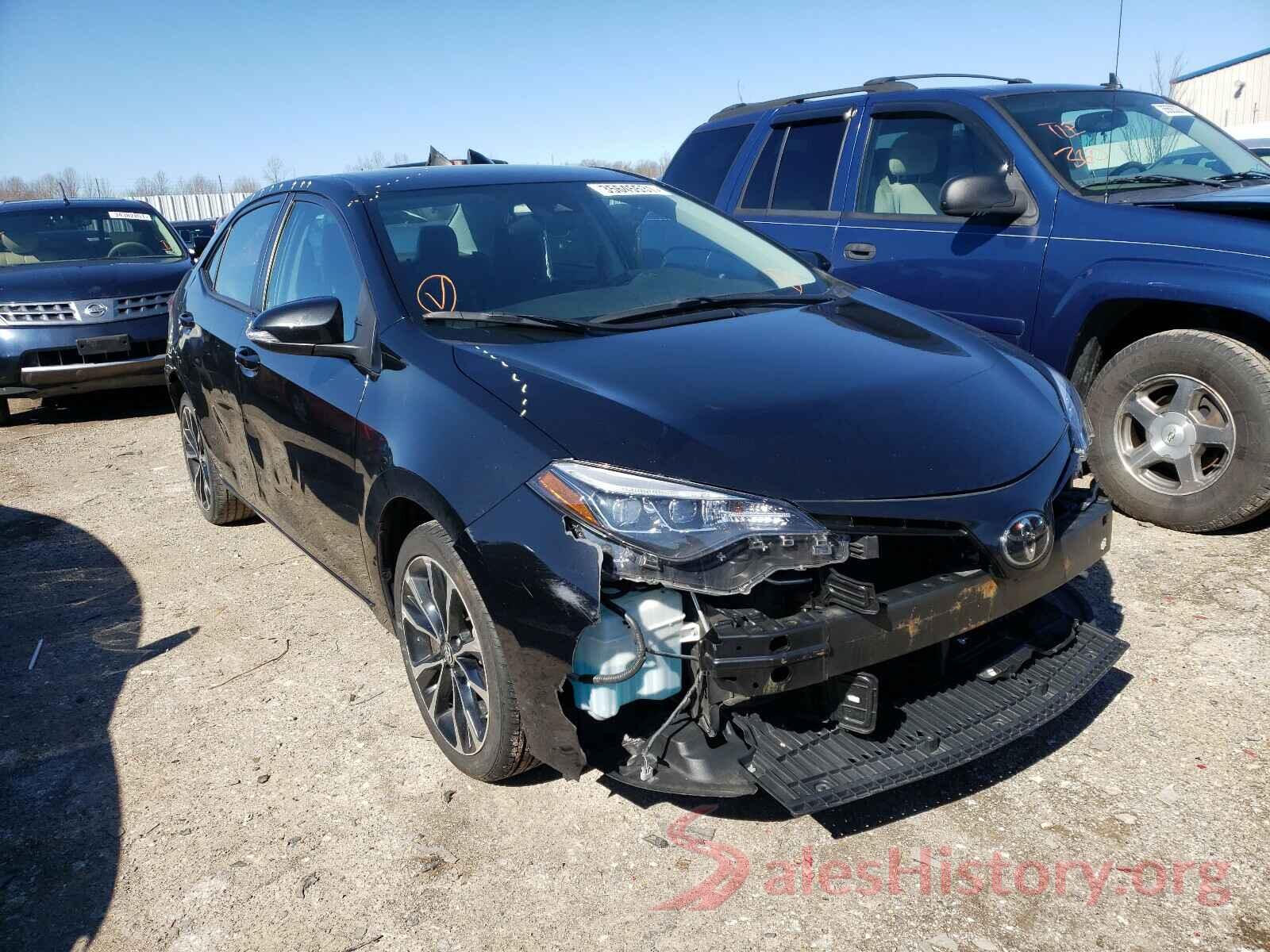 2T1BURHE0HC803622 2017 TOYOTA COROLLA