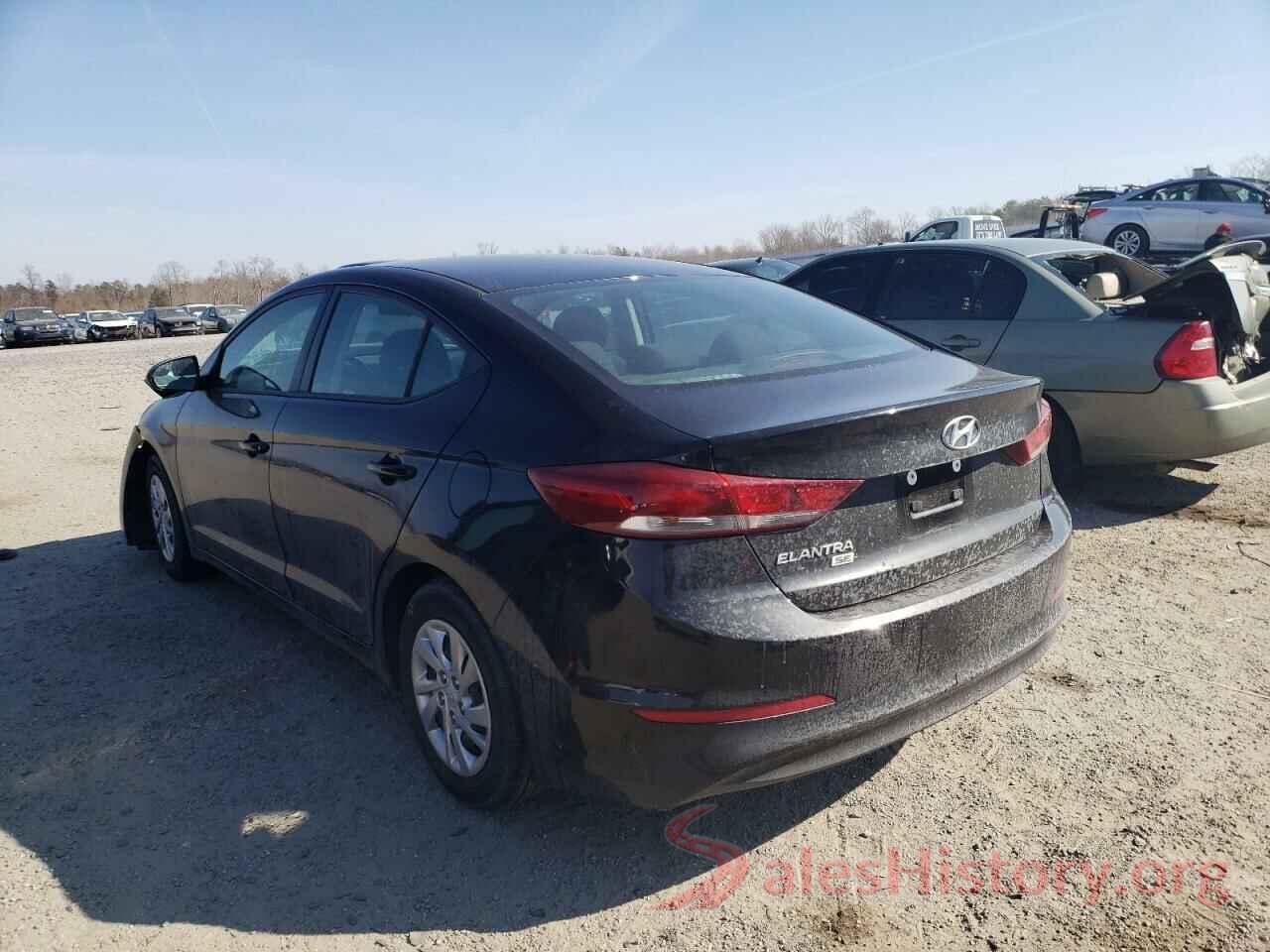 KMHD74LF2JU489401 2018 HYUNDAI ELANTRA