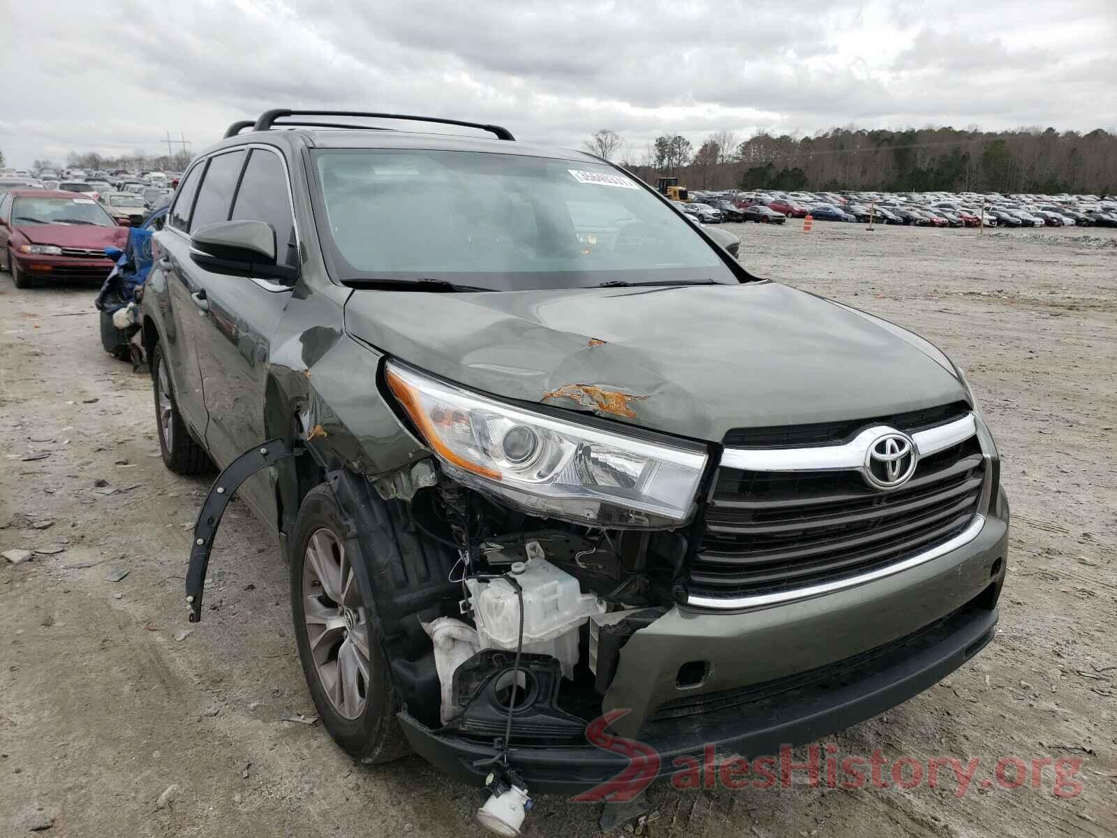 5TDZKRFH5GS142998 2016 TOYOTA HIGHLANDER