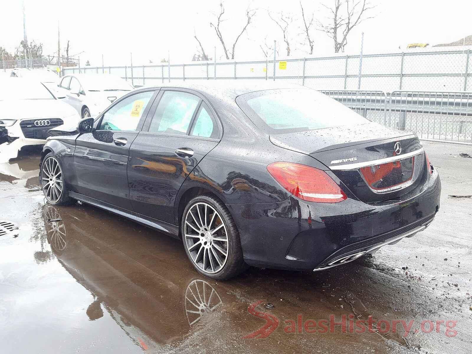 55SWF6EB2HU185623 2017 MERCEDES-BENZ C CLASS