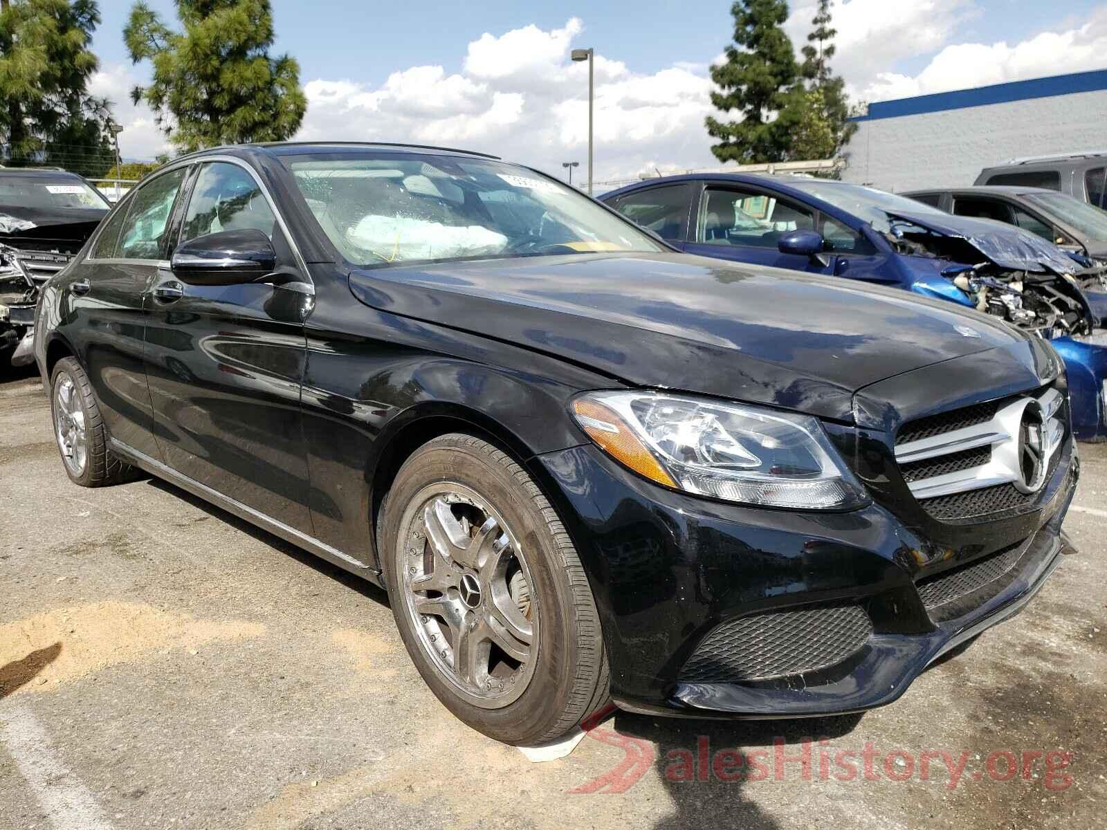 55SWF4JB1HU229668 2017 MERCEDES-BENZ C CLASS