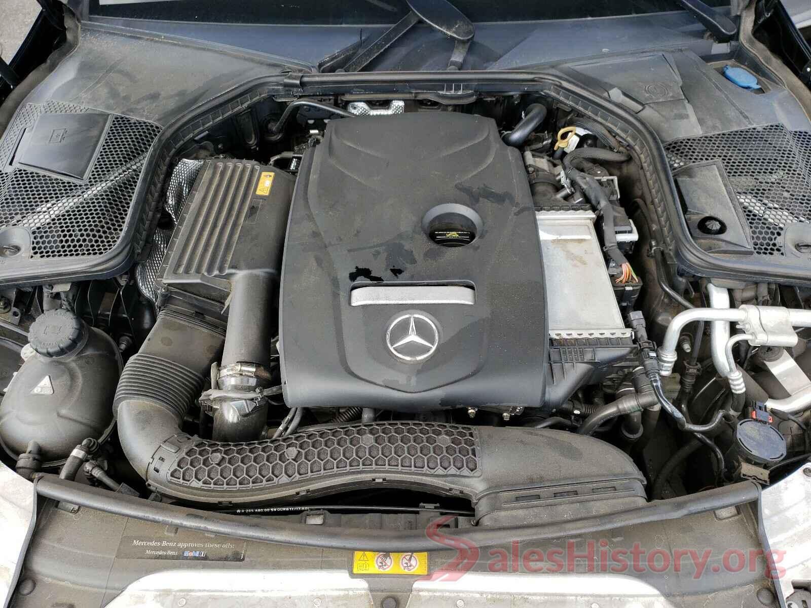 55SWF4JB1HU229668 2017 MERCEDES-BENZ C CLASS