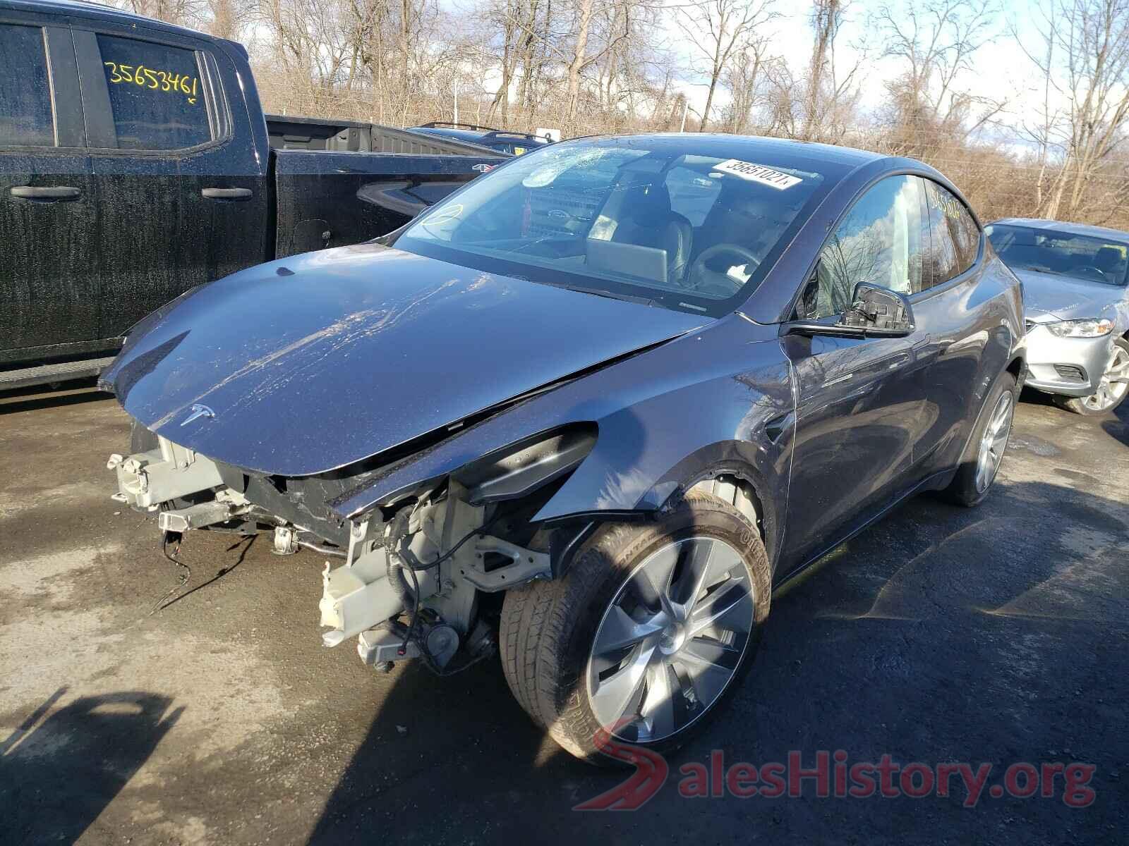 5YJYGDEE1LF030057 2020 TESLA MODEL Y