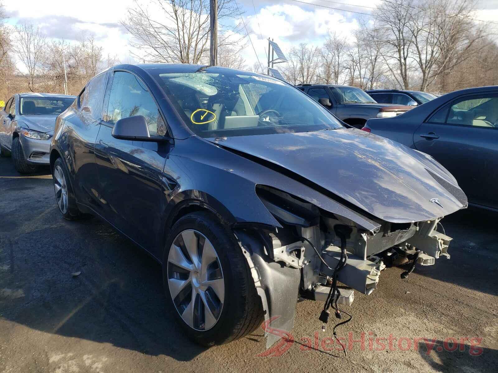 5YJYGDEE1LF030057 2020 TESLA MODEL Y