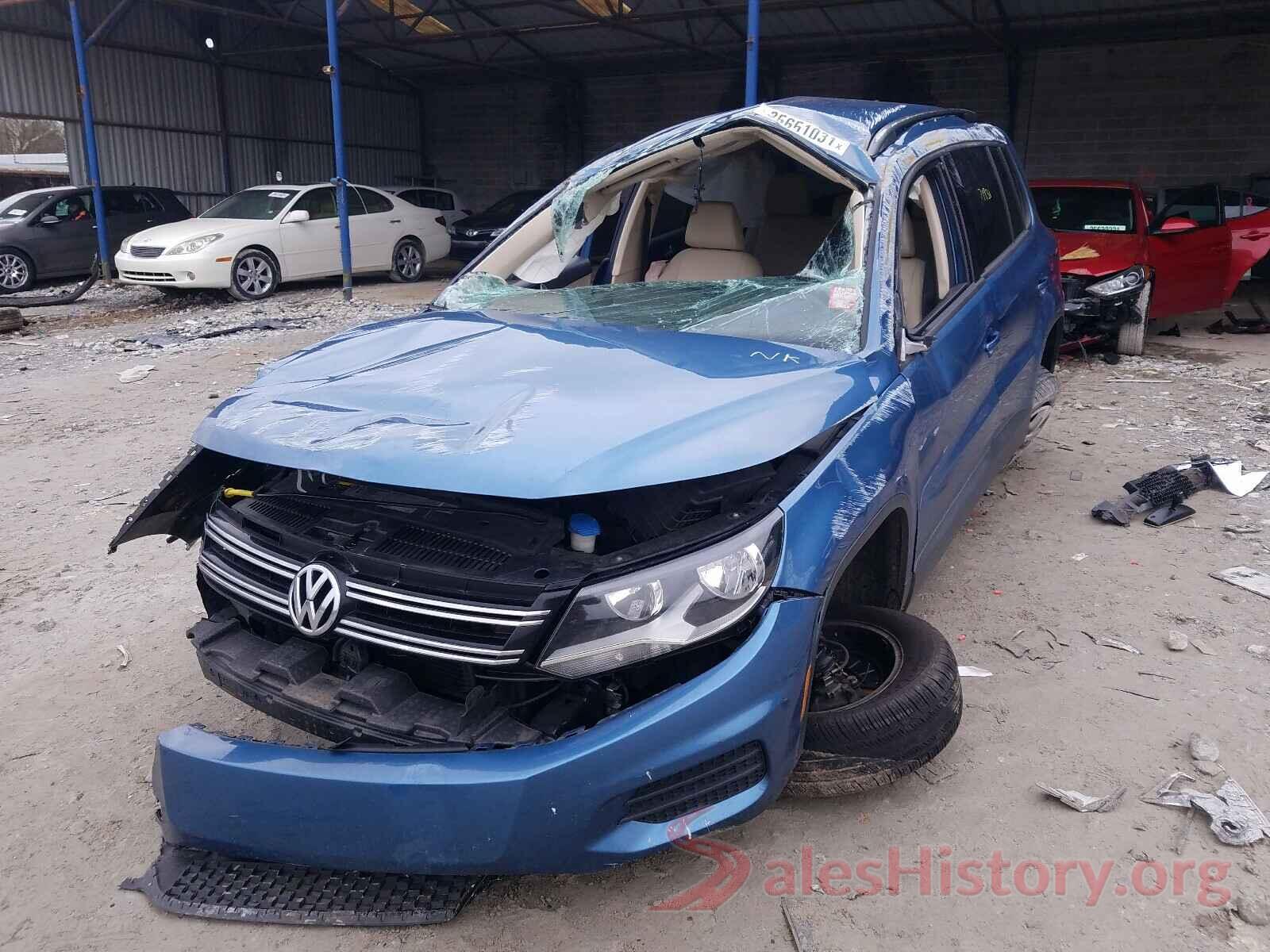 WVGAV7AX7HW503698 2017 VOLKSWAGEN TIGUAN