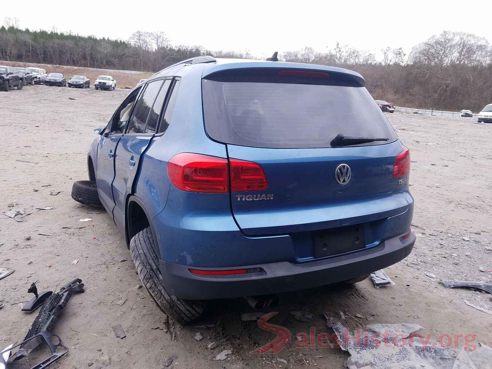 WVGAV7AX7HW503698 2017 VOLKSWAGEN TIGUAN