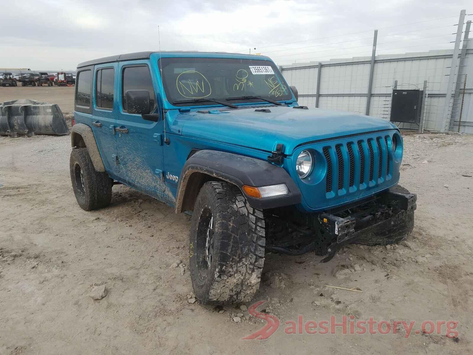 1C4HJXDGXKW612500 2019 JEEP WRANGLER