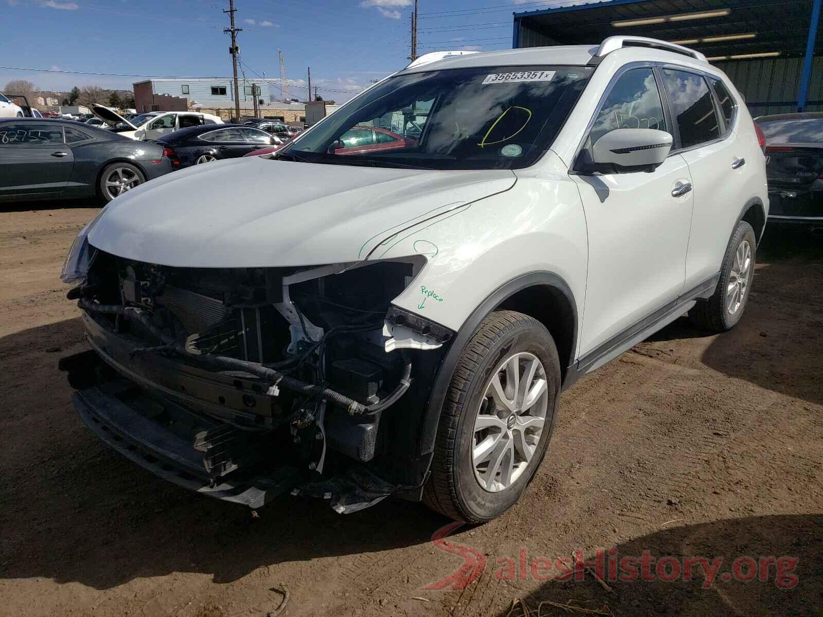 KNMAT2MV3HP603928 2017 NISSAN ROGUE