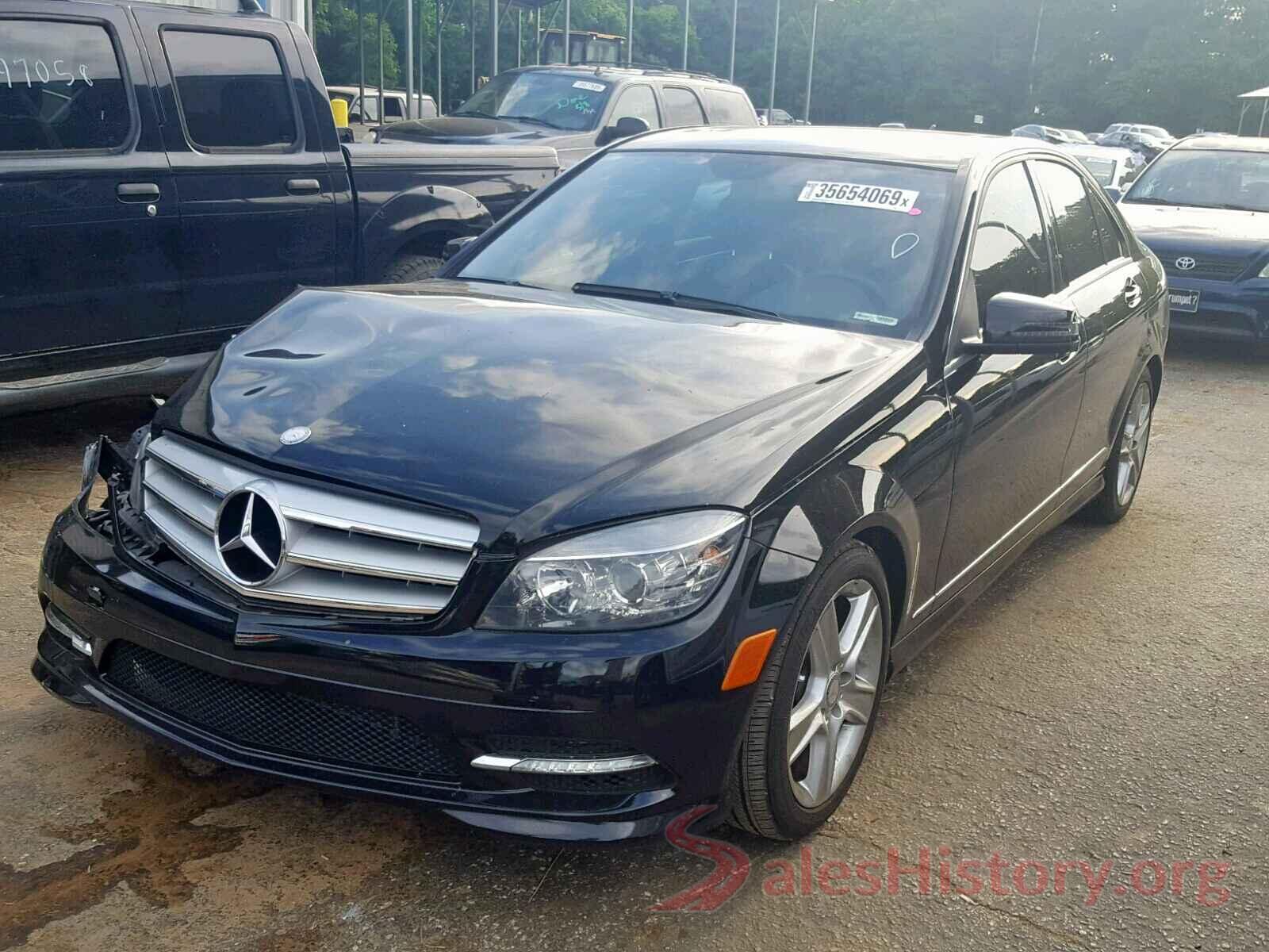 WDDGF5EB3BA518482 2011 MERCEDES-BENZ C CLASS