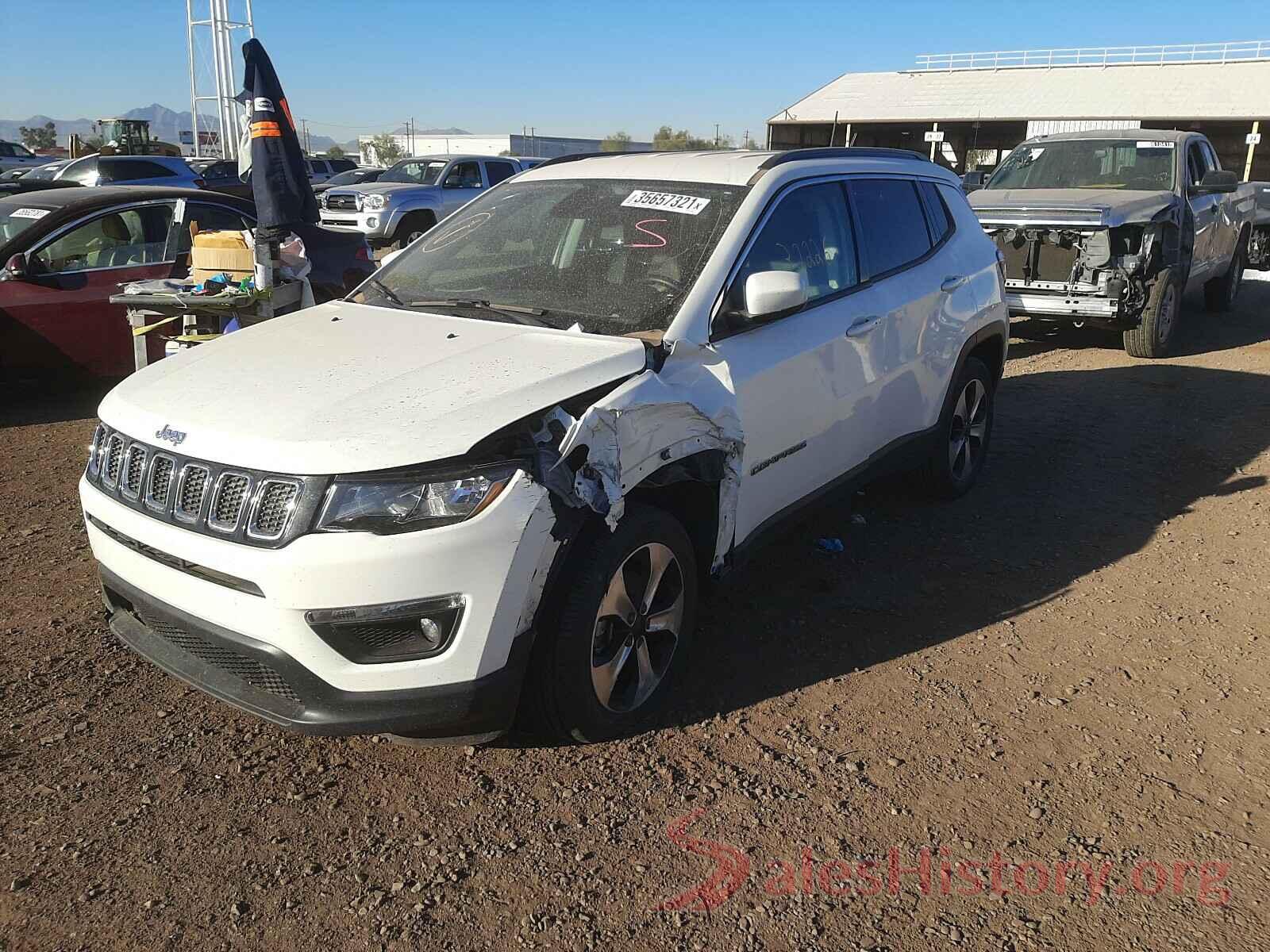 3C4NJCBB0HT668687 2017 JEEP COMPASS