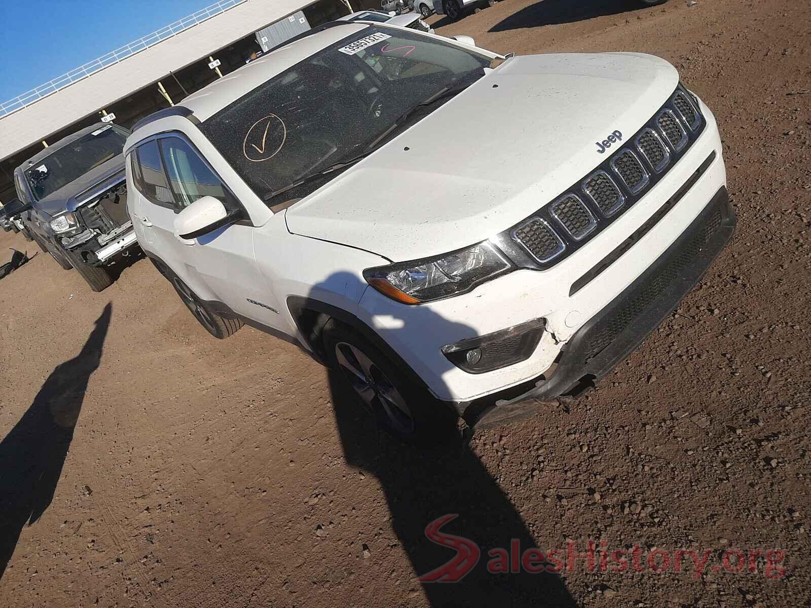 3C4NJCBB0HT668687 2017 JEEP COMPASS