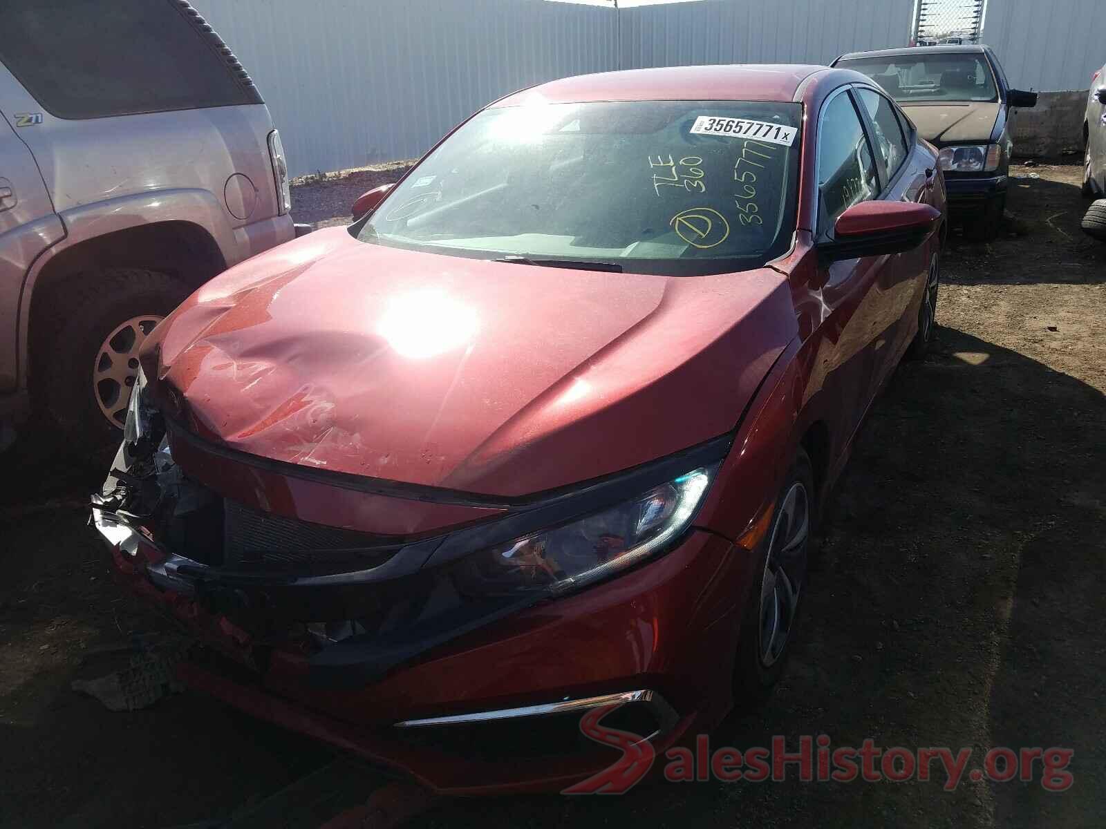 19XFC2F69KE020976 2019 HONDA CIVIC