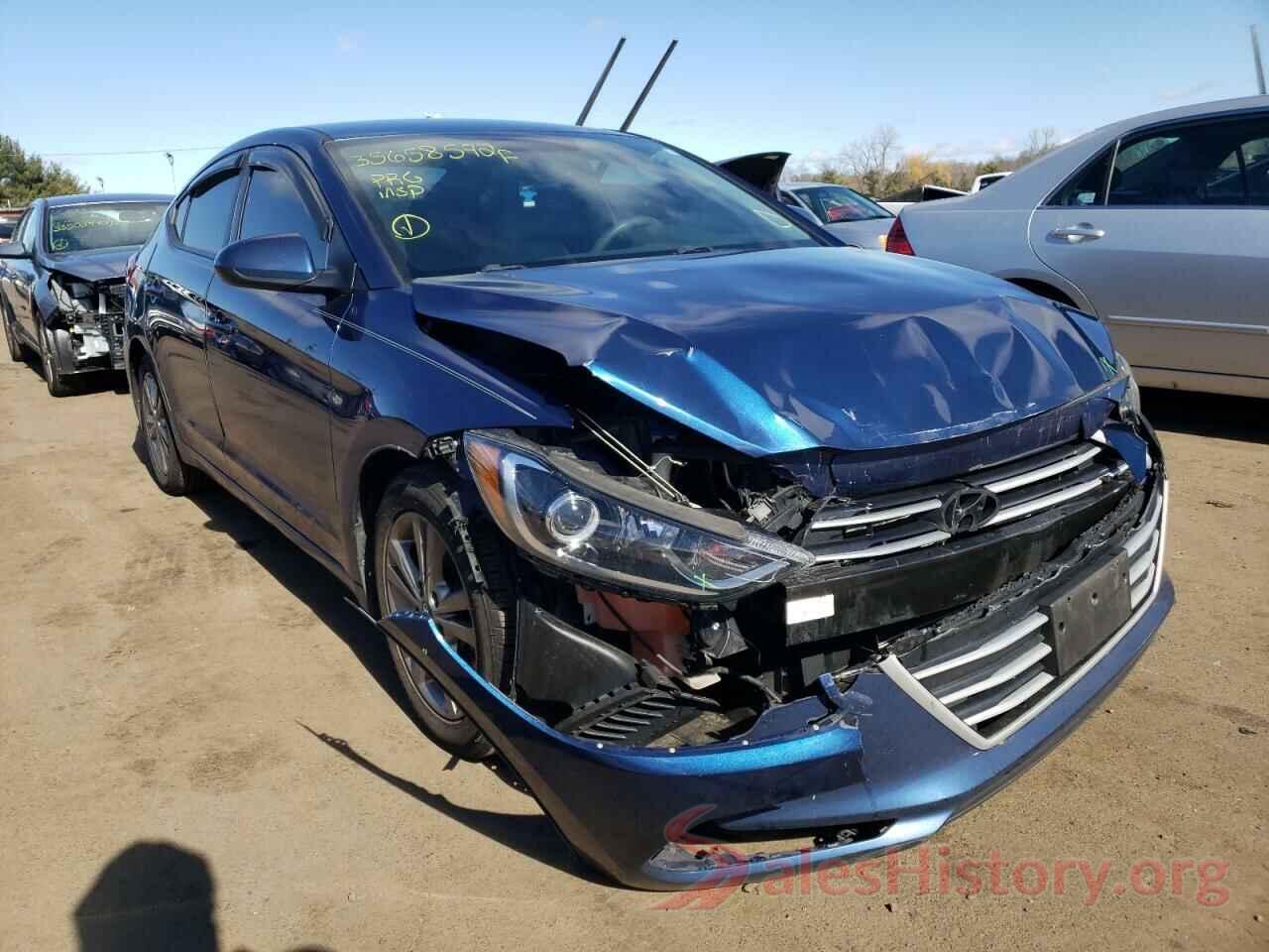 5NPD84LF2HH142737 2017 HYUNDAI ELANTRA