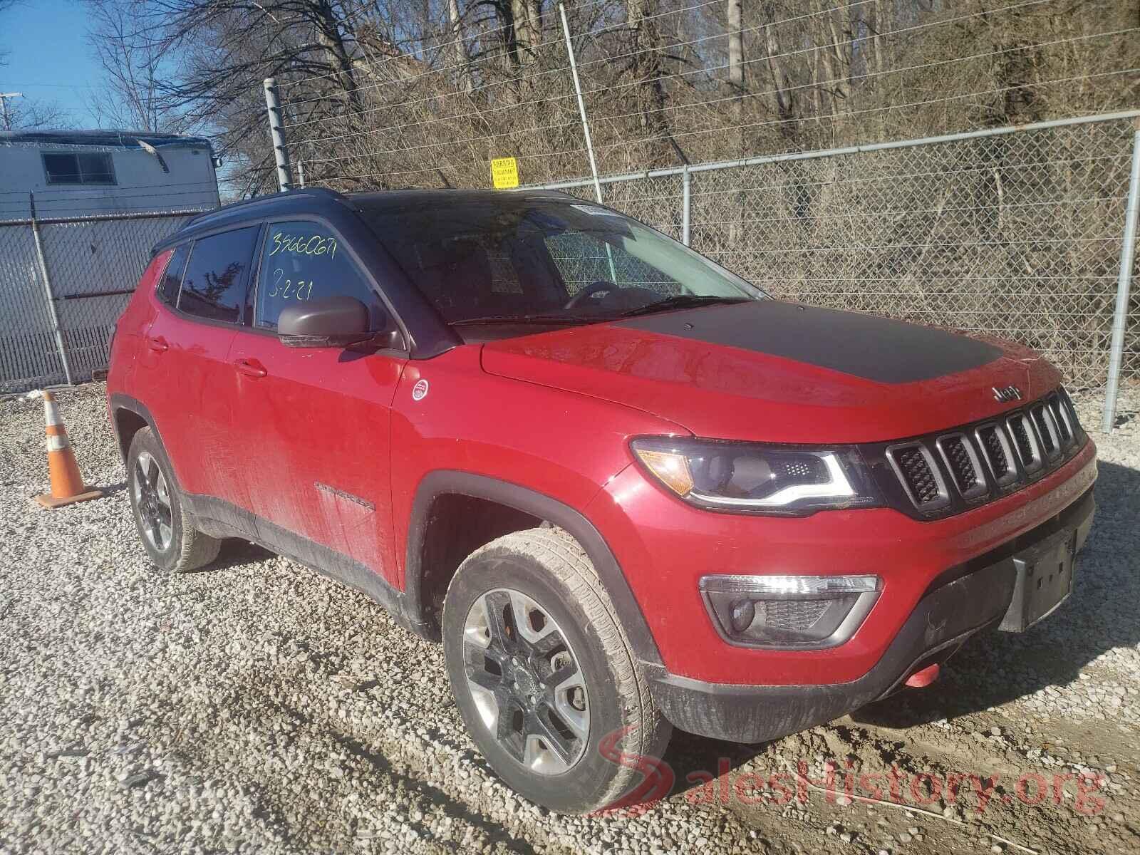 3C4NJDDB8JT357176 2018 JEEP COMPASS