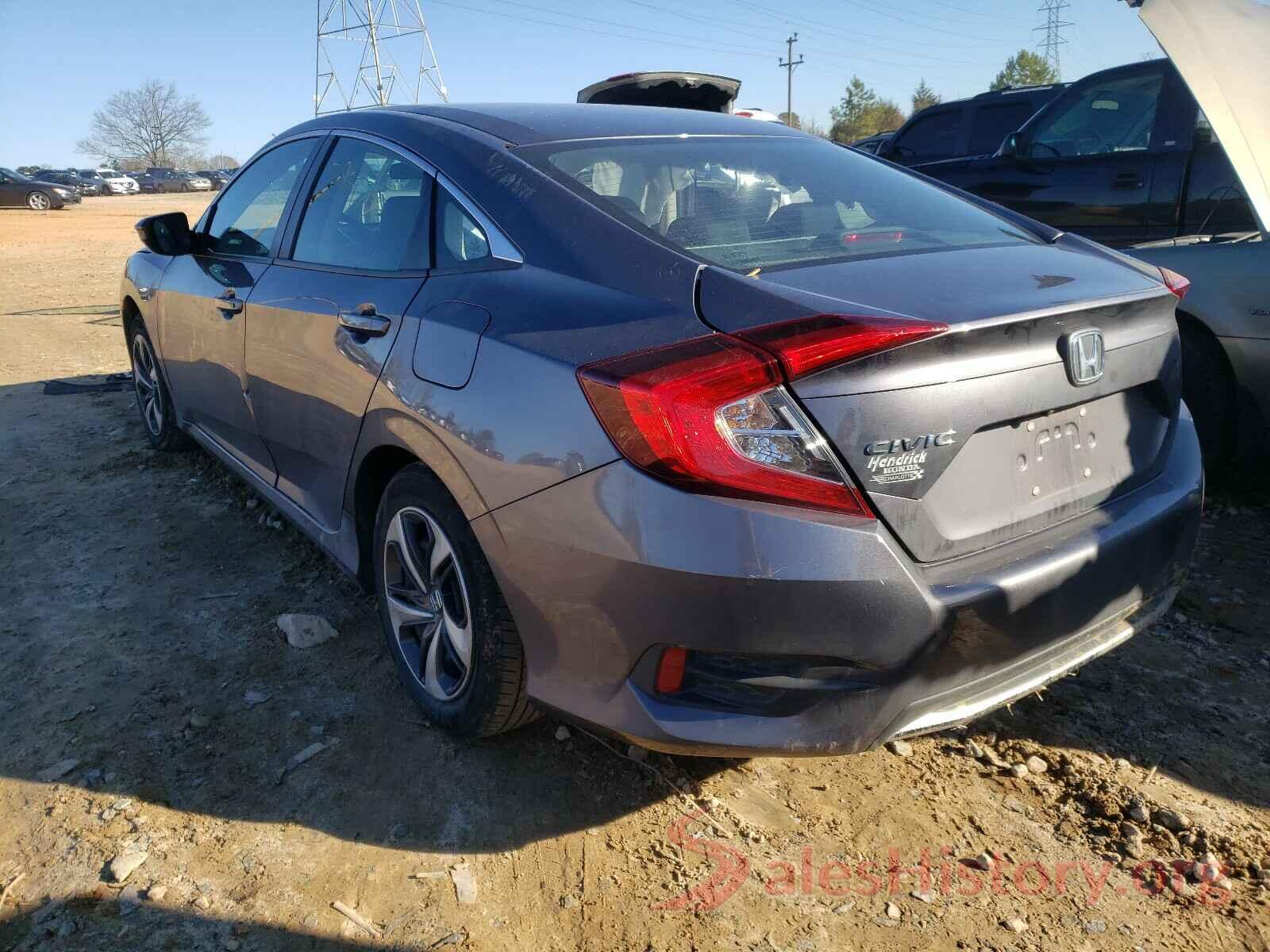 19XFC2F6XLE016775 2020 HONDA CIVIC