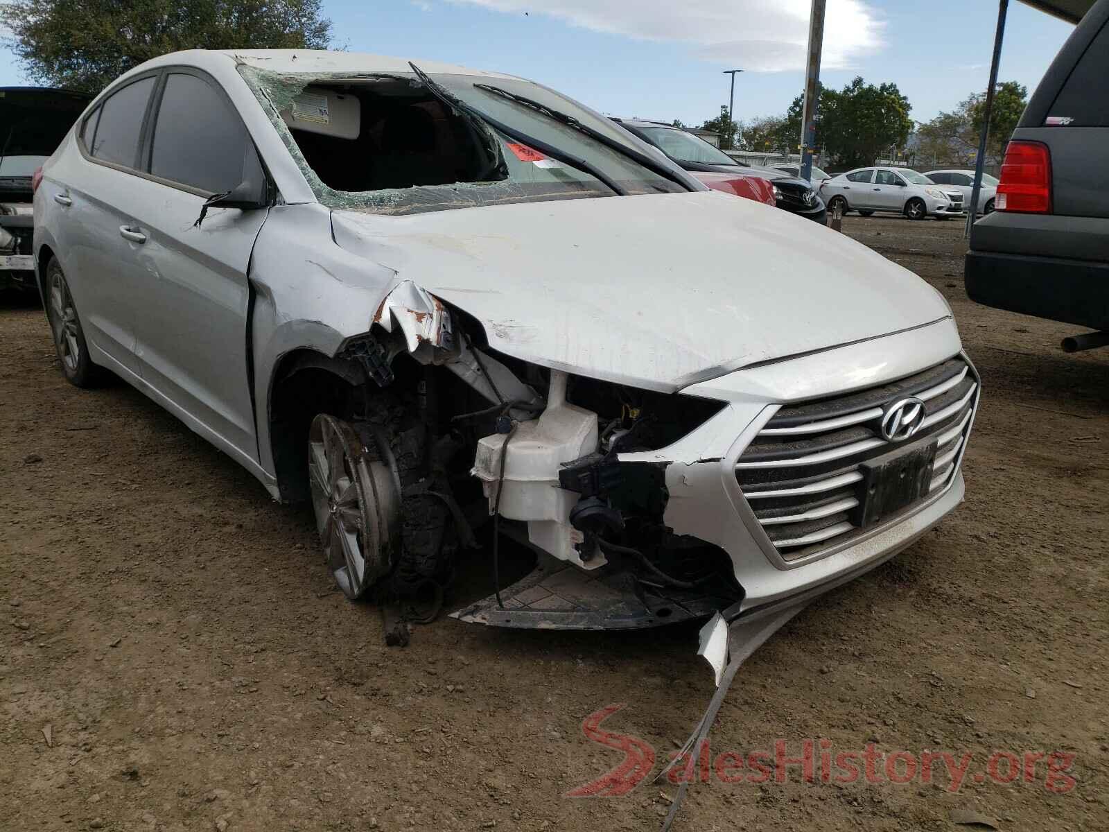 5NPD84LF1JH373540 2018 HYUNDAI ELANTRA