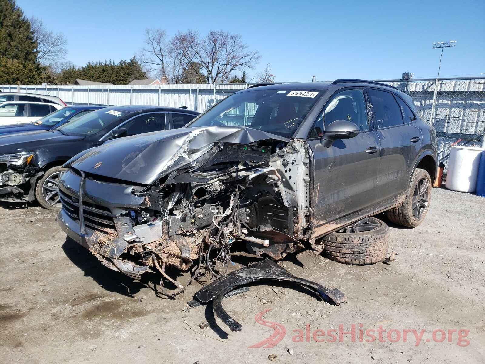 WP1AB2AY6KDA65752 2019 PORSCHE CAYENNE