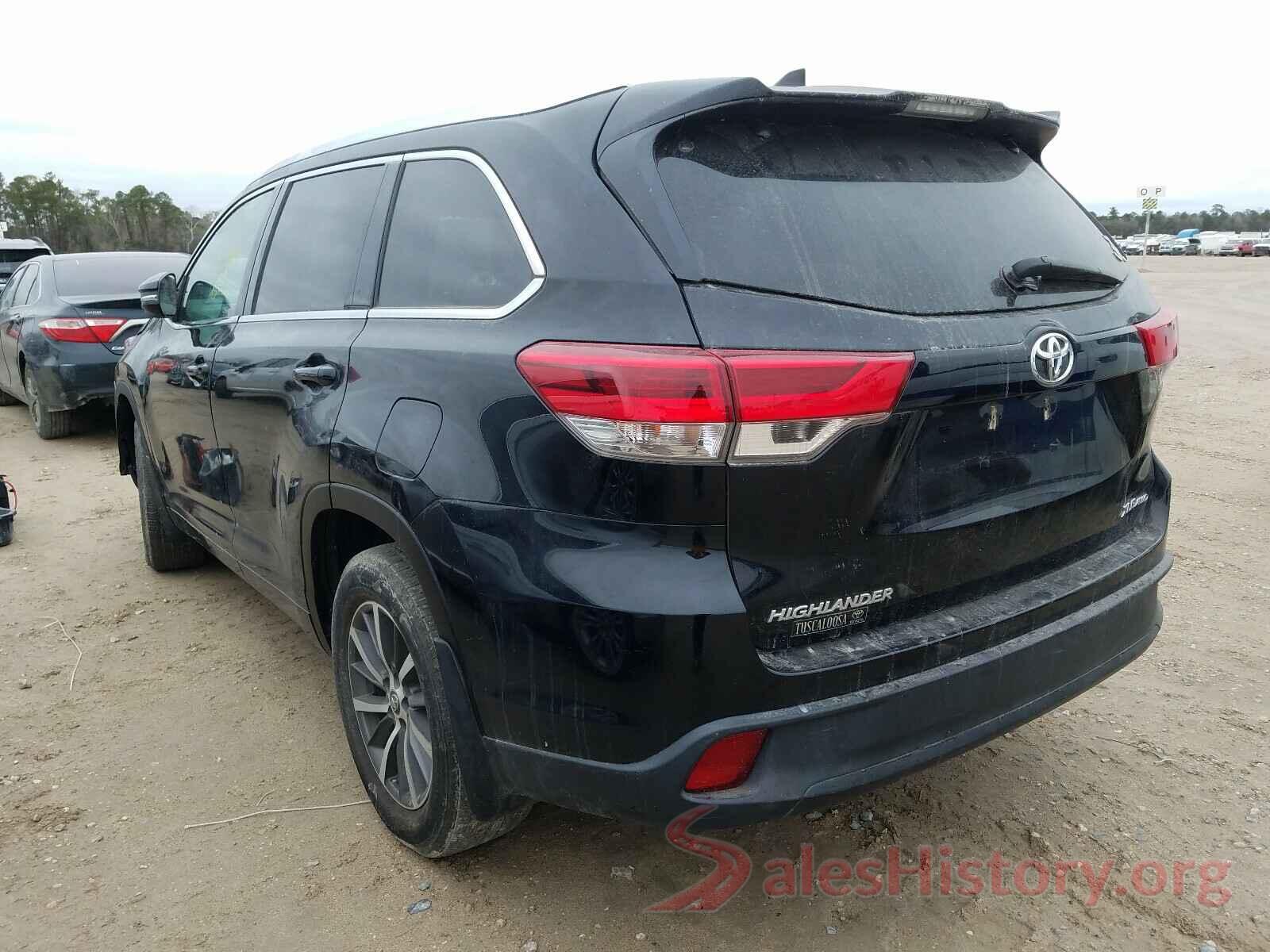 5TDJZRFH4HS424317 2017 TOYOTA HIGHLANDER