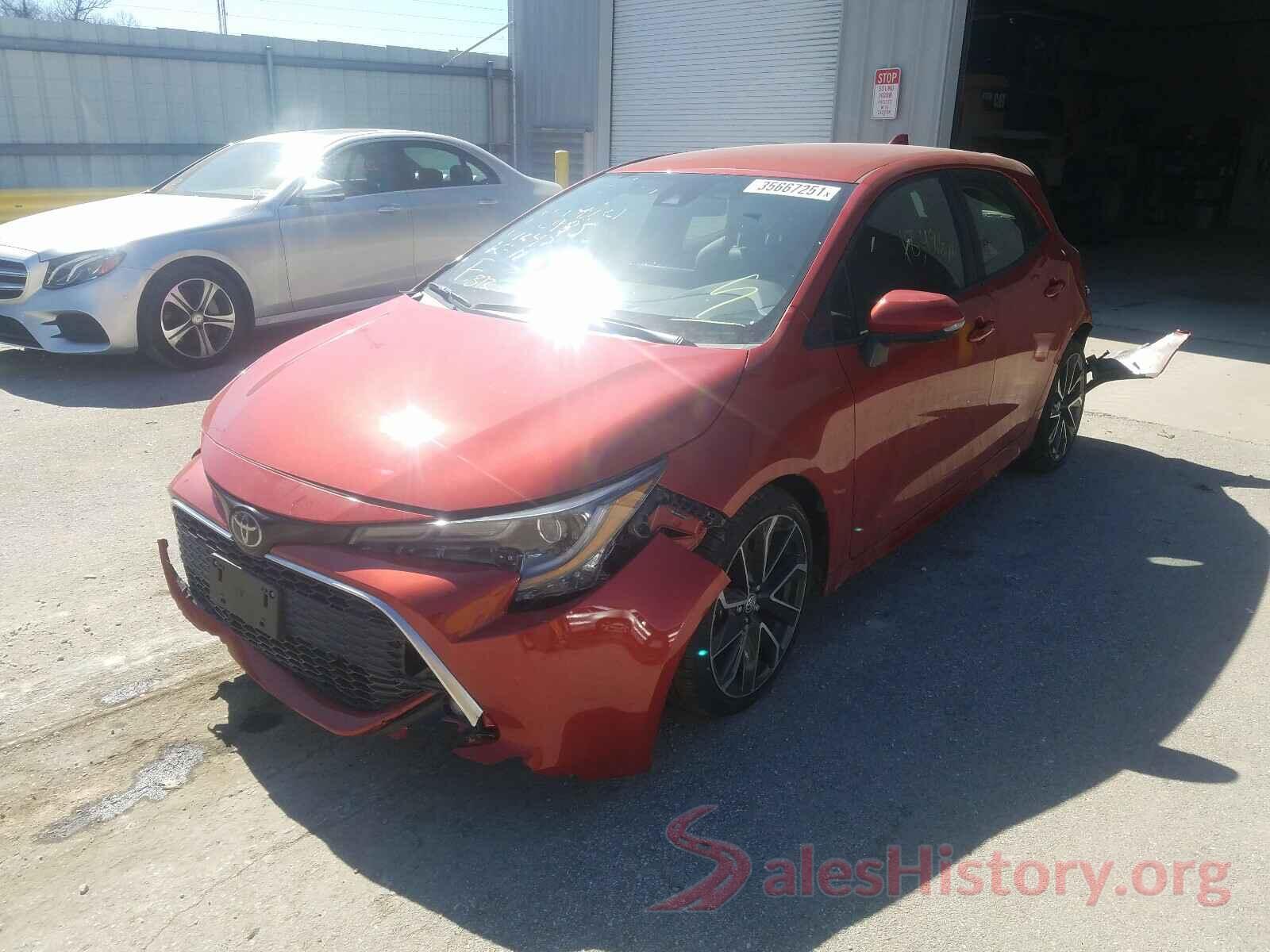 JTNK4RBE6K3044642 2019 TOYOTA COROLLA