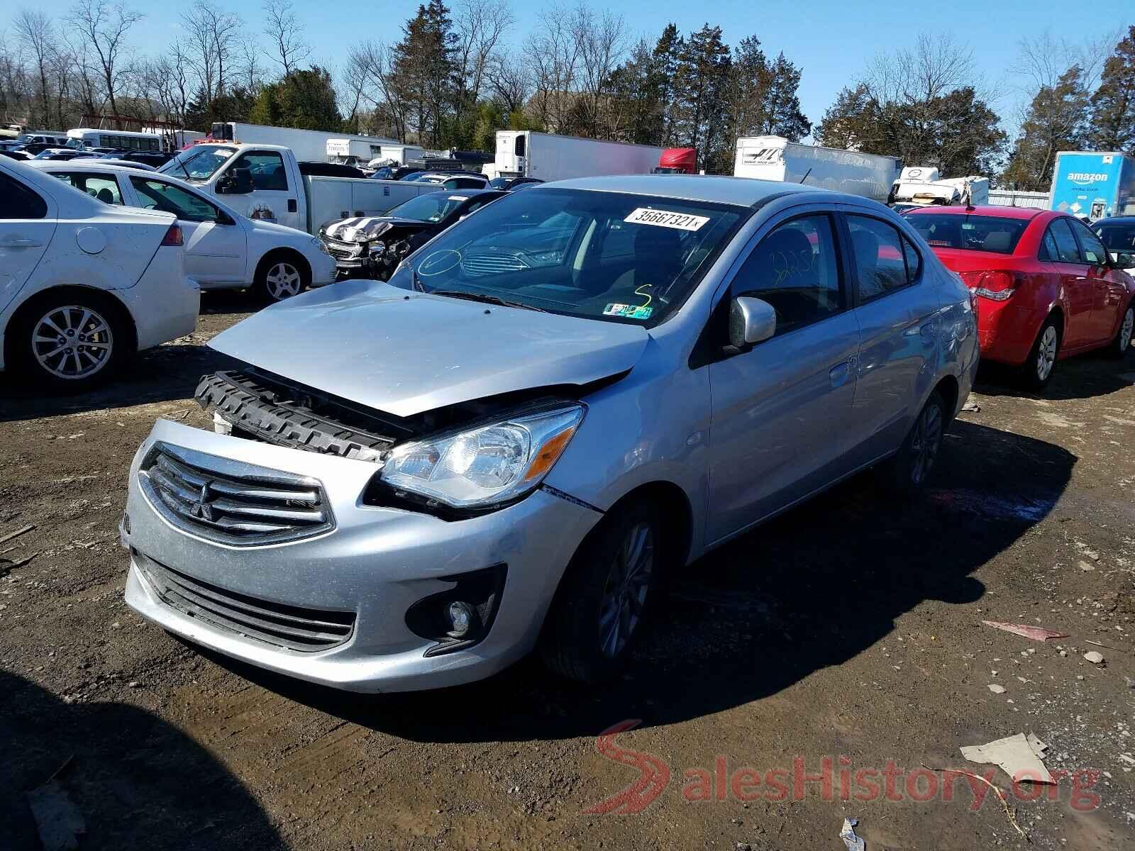 ML32F3FJ5JHF05761 2018 MITSUBISHI MIRAGE