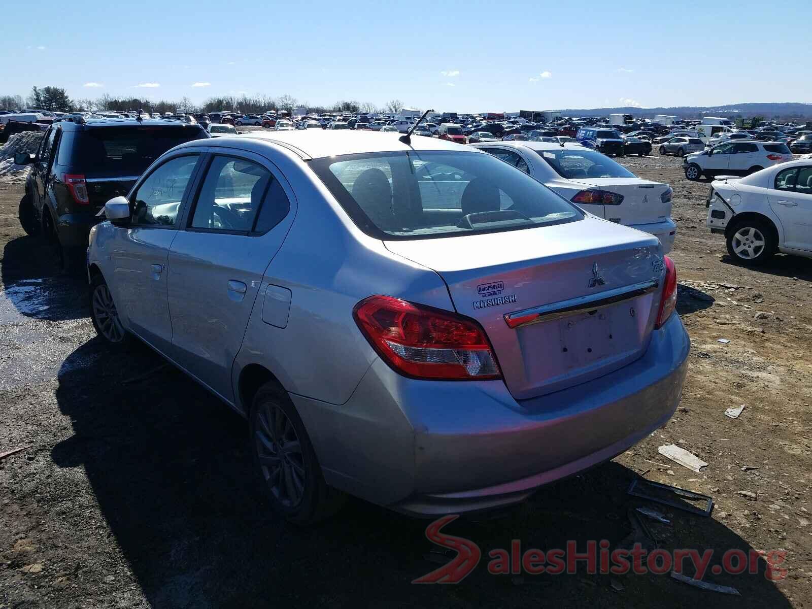 ML32F3FJ5JHF05761 2018 MITSUBISHI MIRAGE