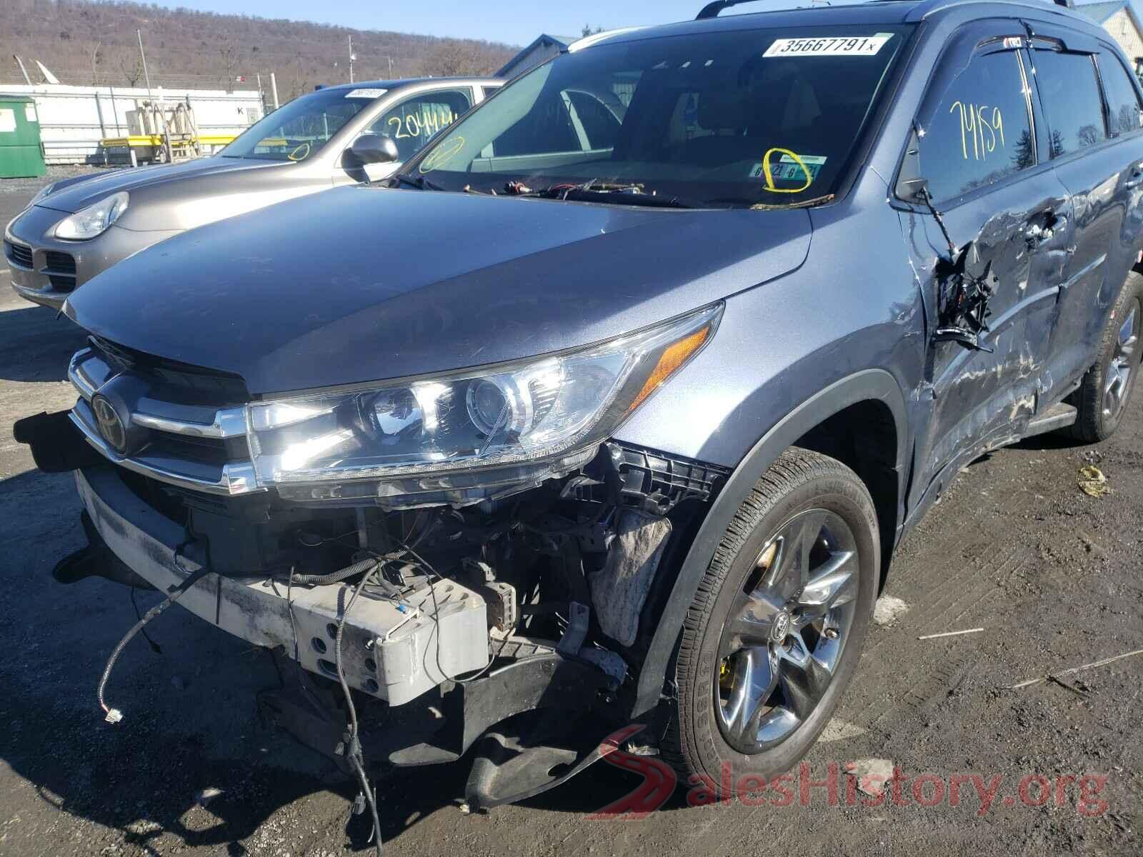 5TDDZRFHXHS403081 2017 TOYOTA HIGHLANDER