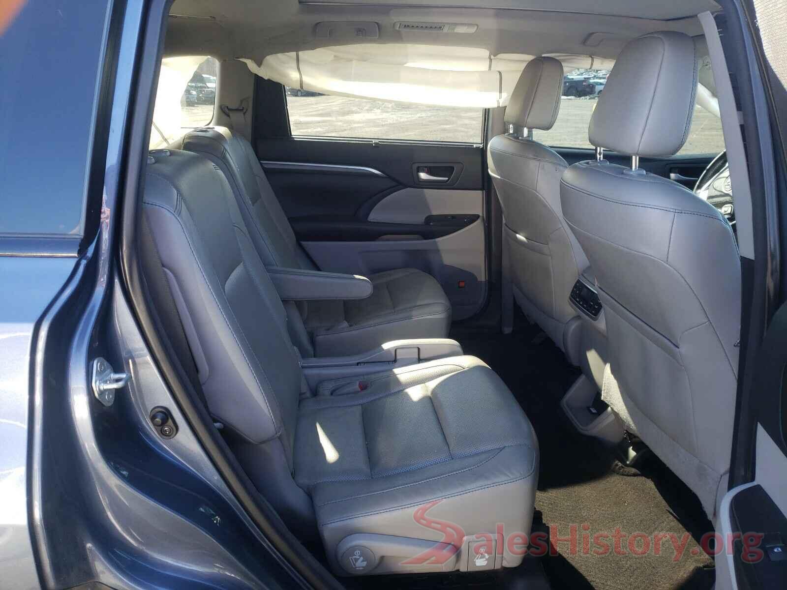 5TDDZRFHXHS403081 2017 TOYOTA HIGHLANDER