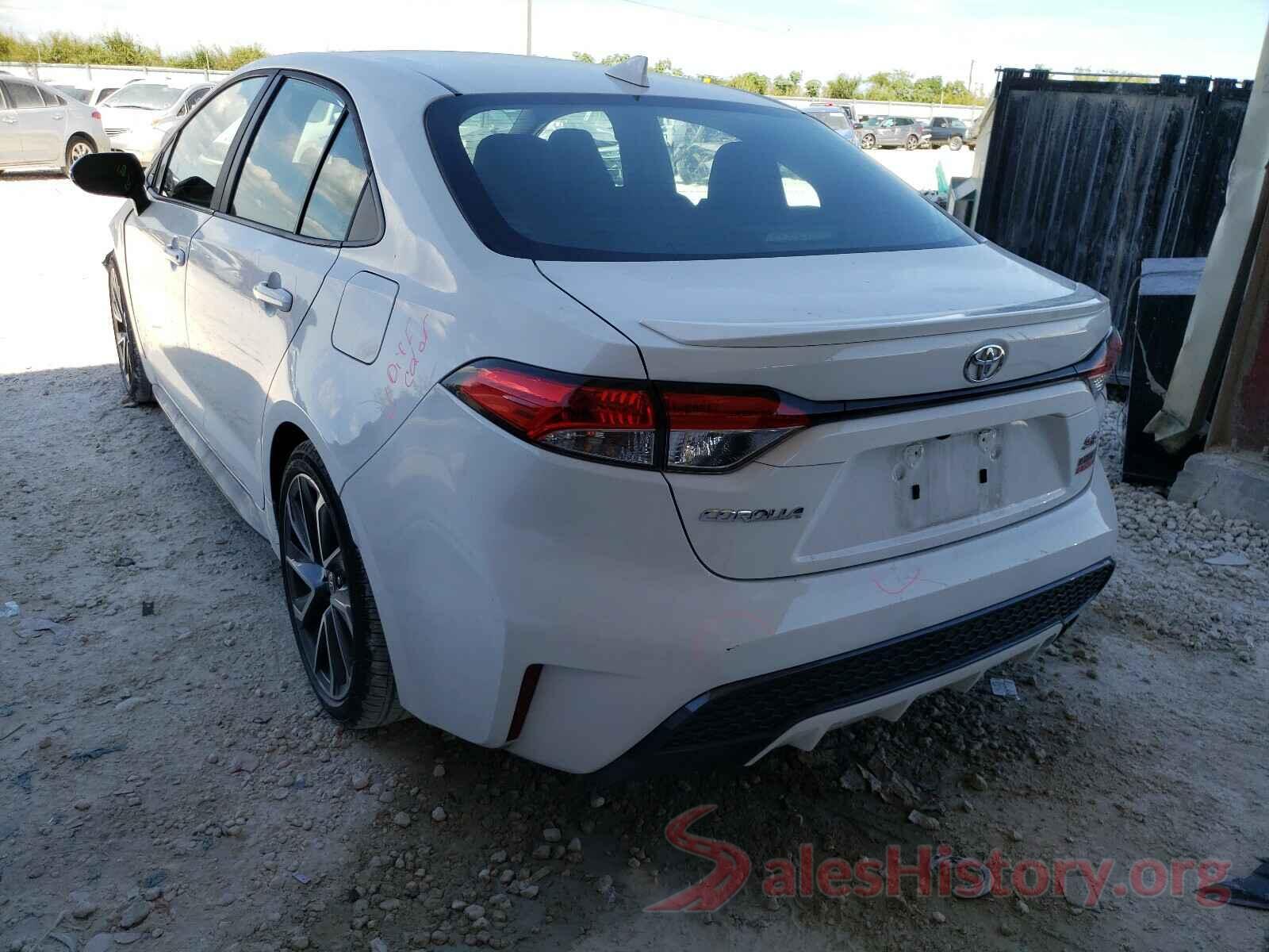 5YFS4RCE3LP053942 2020 TOYOTA COROLLA