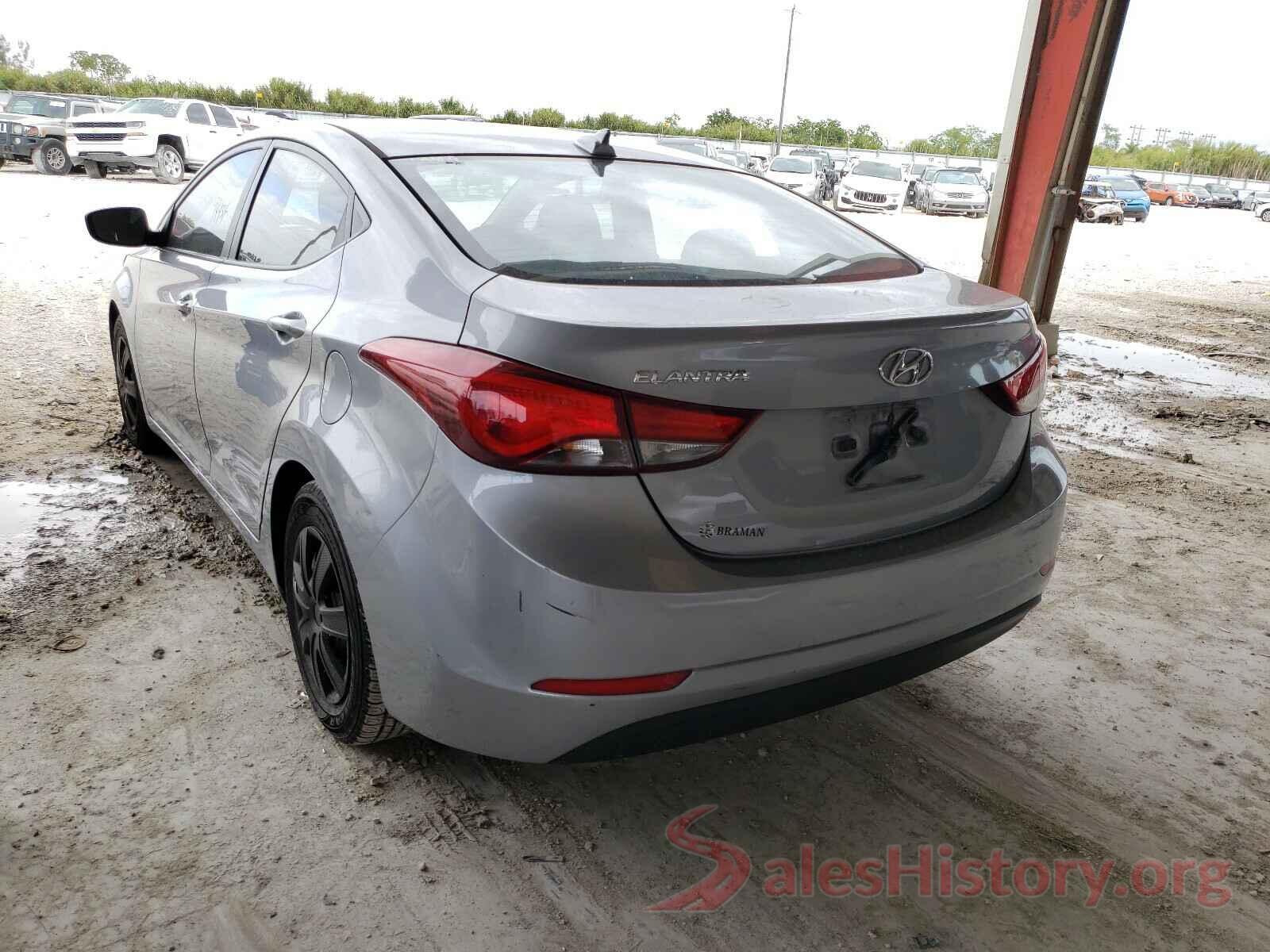 5NPDH4AE1GH736888 2016 HYUNDAI ELANTRA