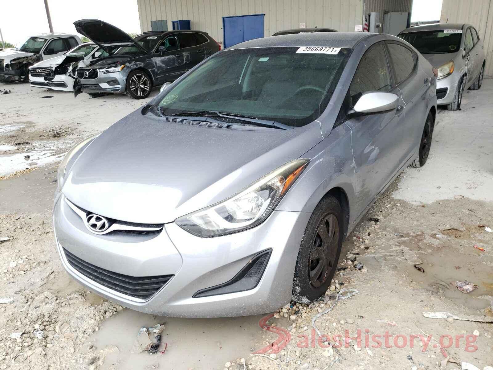 5NPDH4AE1GH736888 2016 HYUNDAI ELANTRA