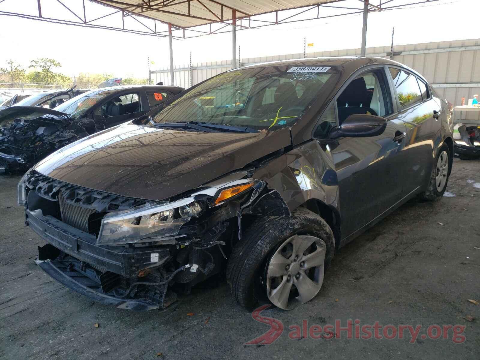 3KPFK4A74HE140045 2017 KIA FORTE