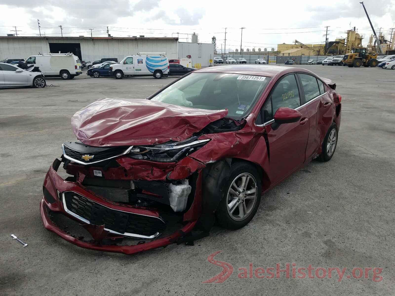 1G1BE5SMXJ7108215 2018 CHEVROLET CRUZE