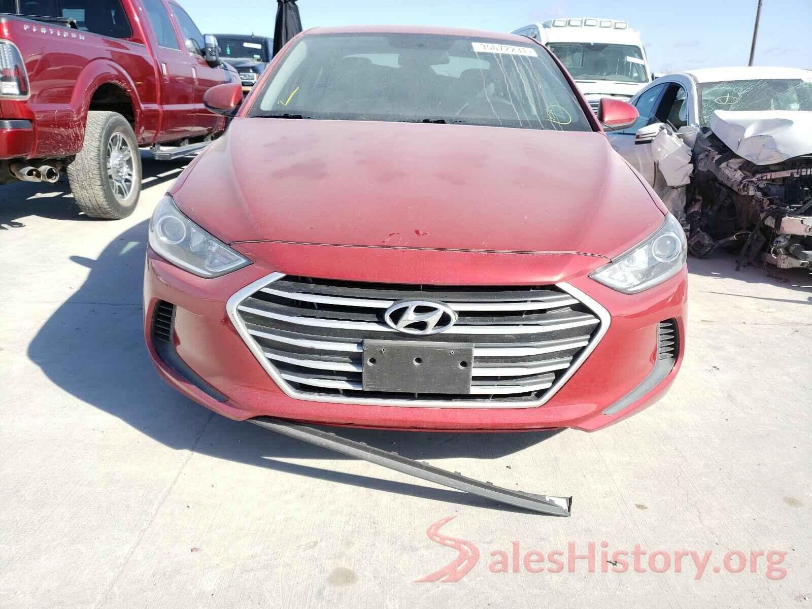 5NPD84LF2JH229835 2018 HYUNDAI ELANTRA