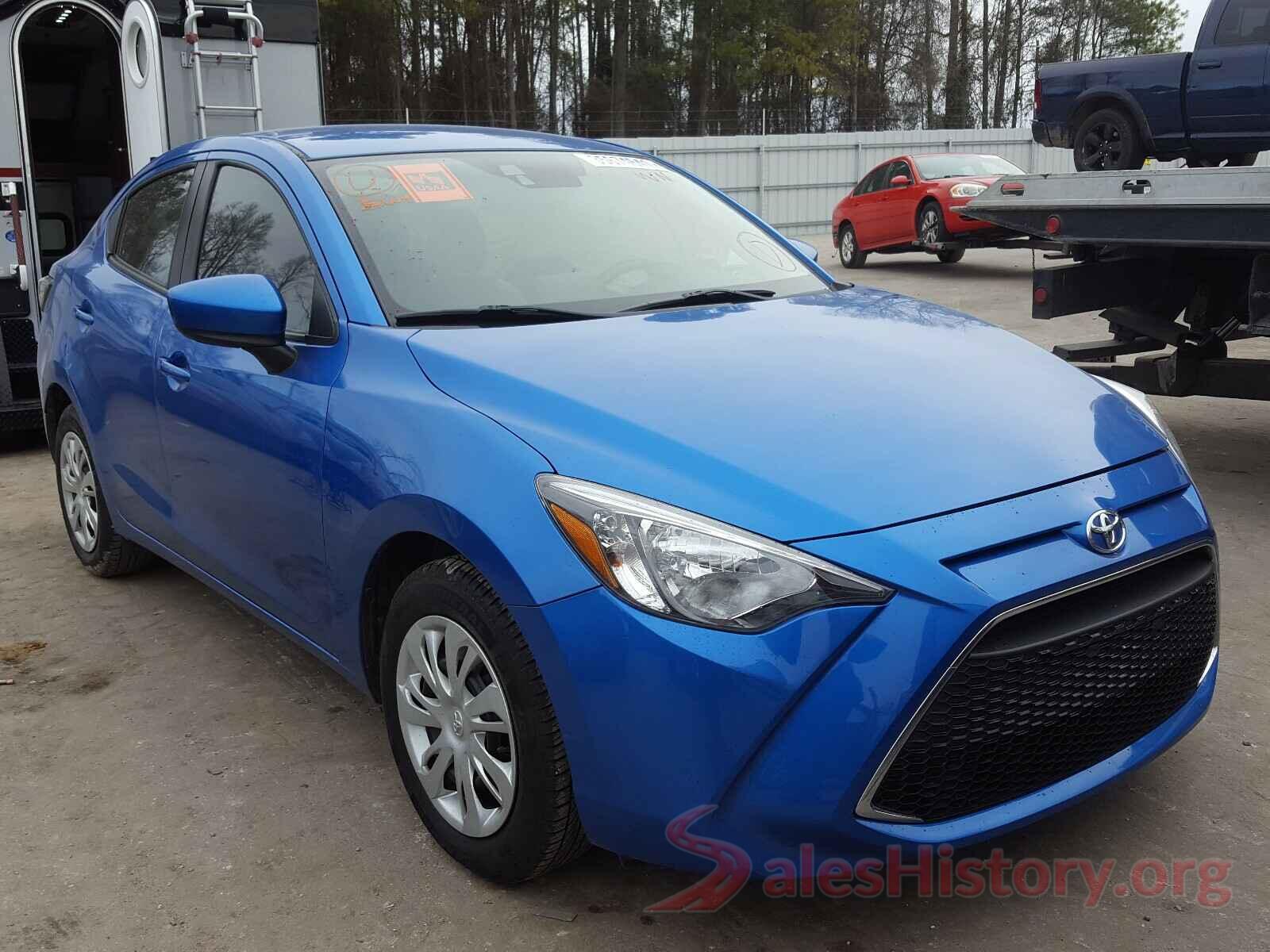 3MYDLBYV9KY500141 2019 TOYOTA YARIS